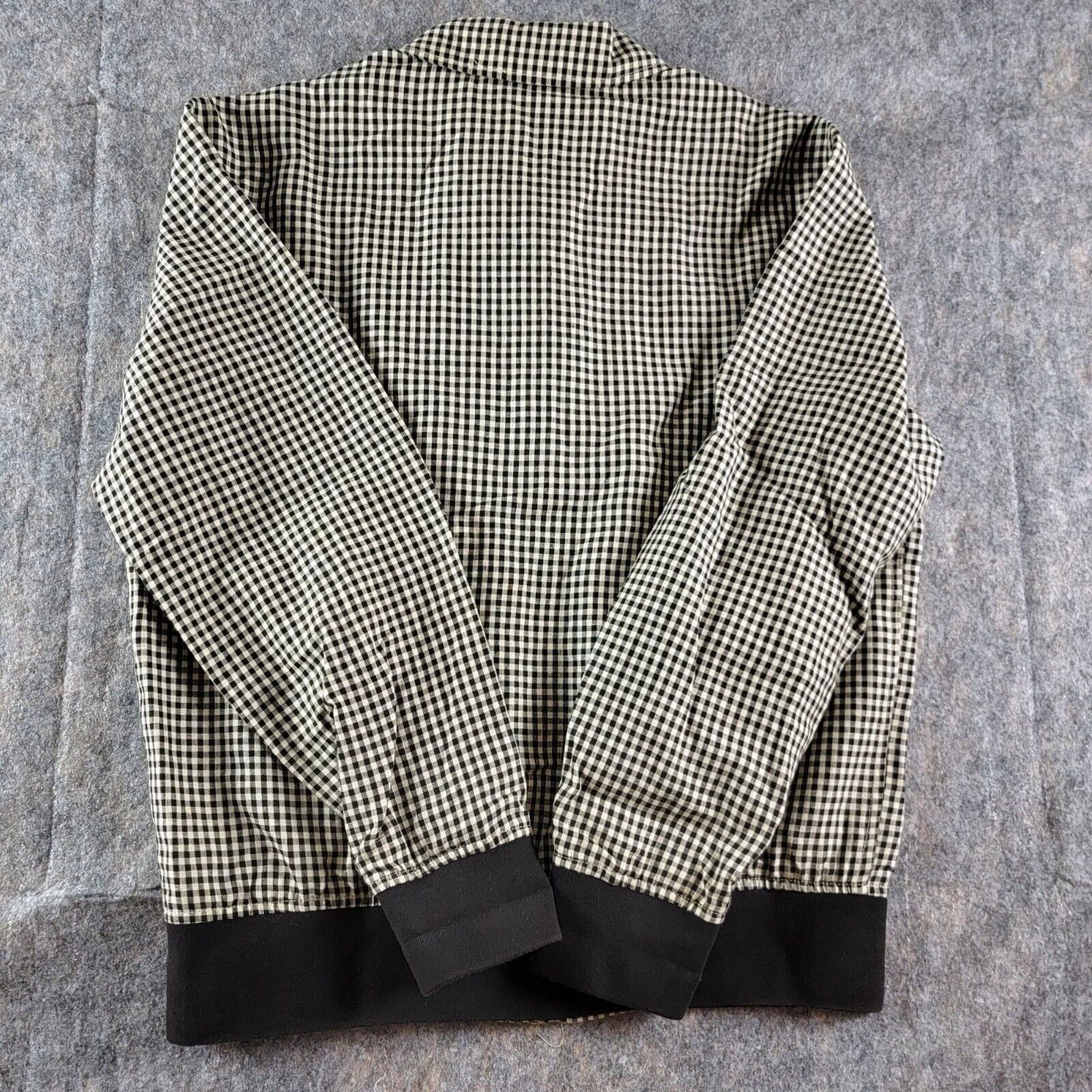 Todd Snyder Todd Snyder Gingham Scooter Bomber Jacket size S Cream Size US S / EU 44-46 / 1 - 4 Thumbnail
