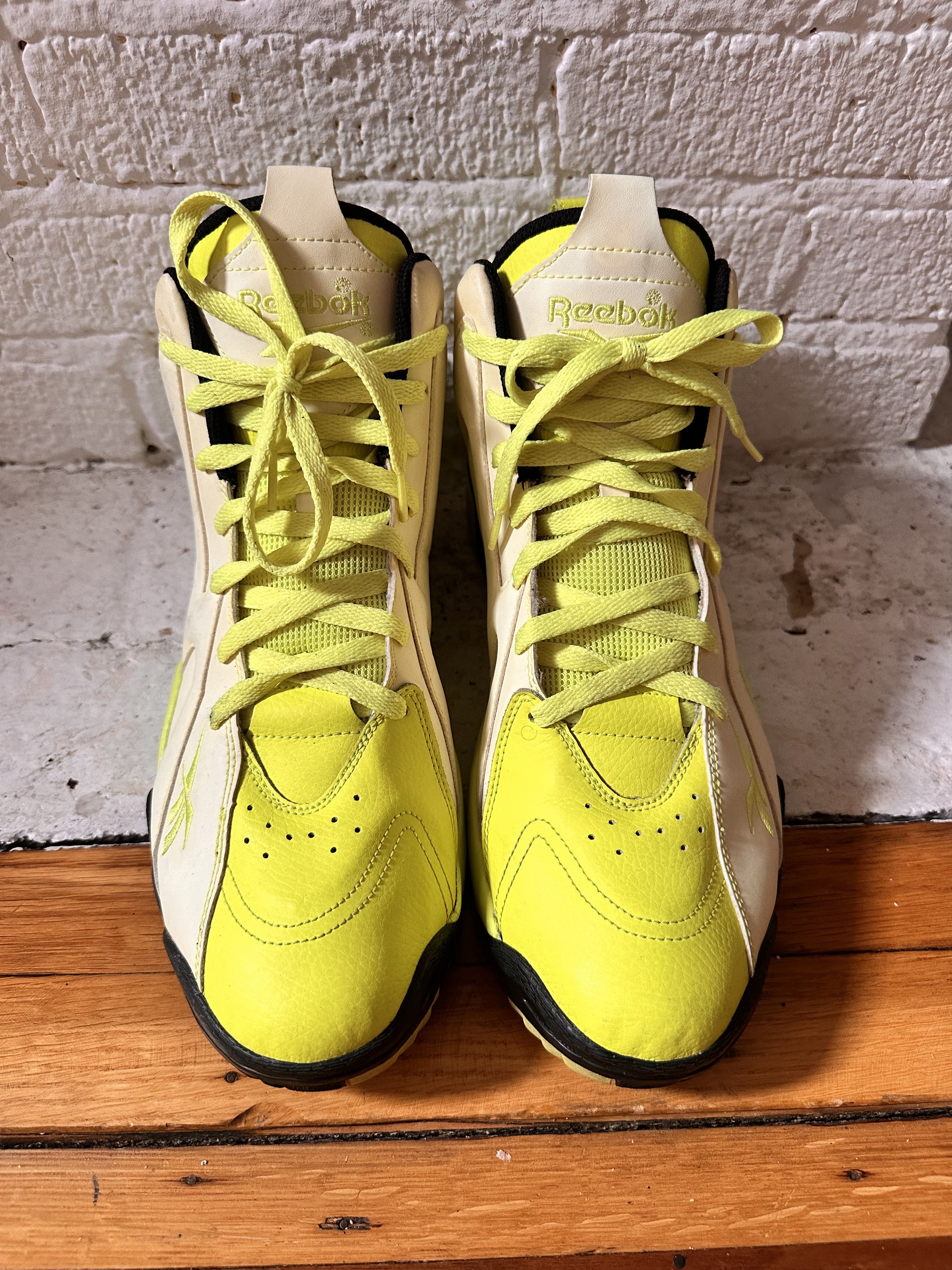 Reebok REEBOK KAMIKAZE II 'GLOW' NEON GREEN SNEAKER _13US Size US 13 / EU 46 - 3 Thumbnail