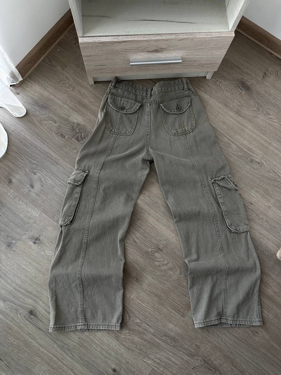 Japanese Brand × Vintage Vintage Japanese Patch Work Pocket Cargo Pants Size US 34 / EU 50 - 10 Thumbnail