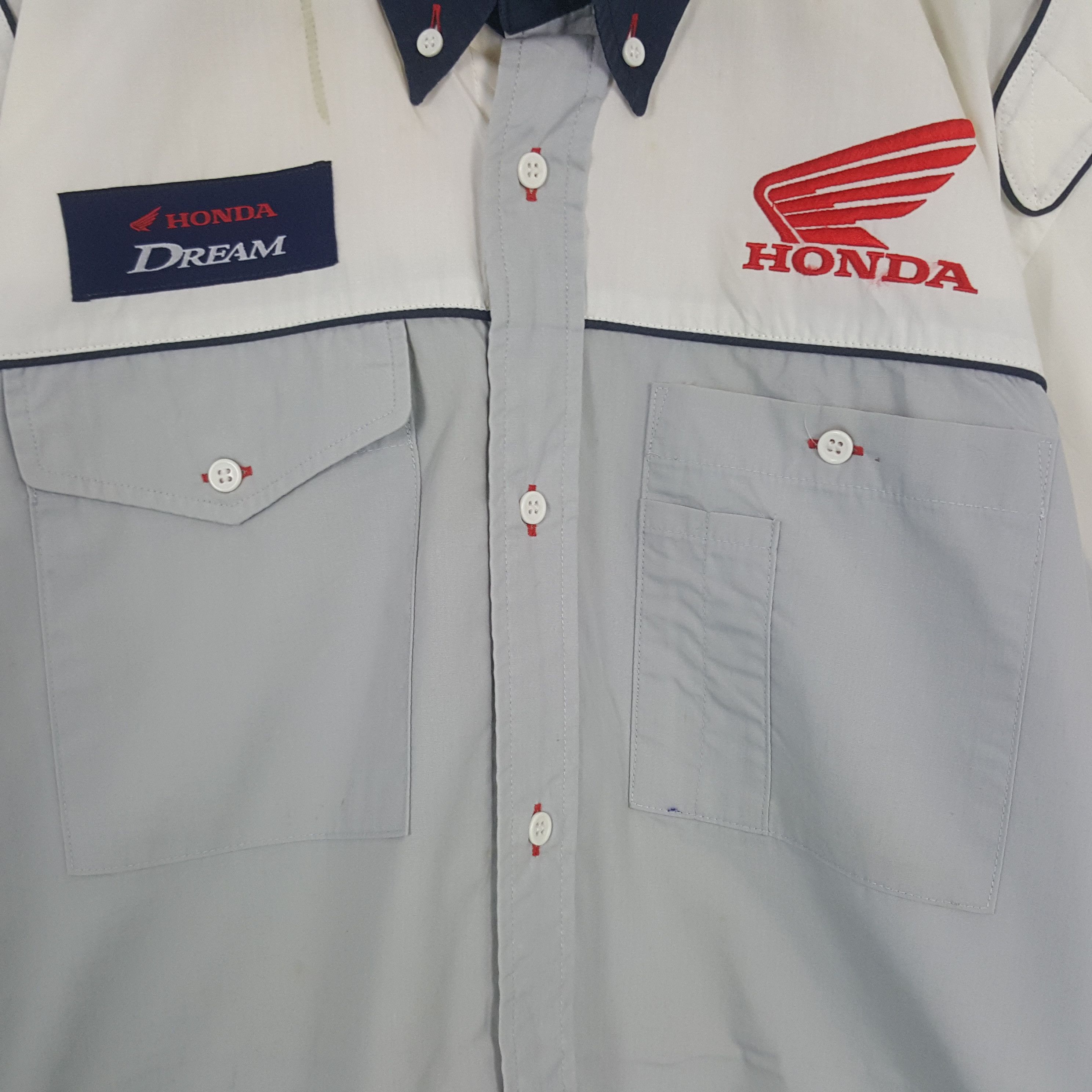 Honda × Vintage Vintage Honda Dream Button Up Shirt Size US L / EU 52-54 / 3 - 4 Thumbnail