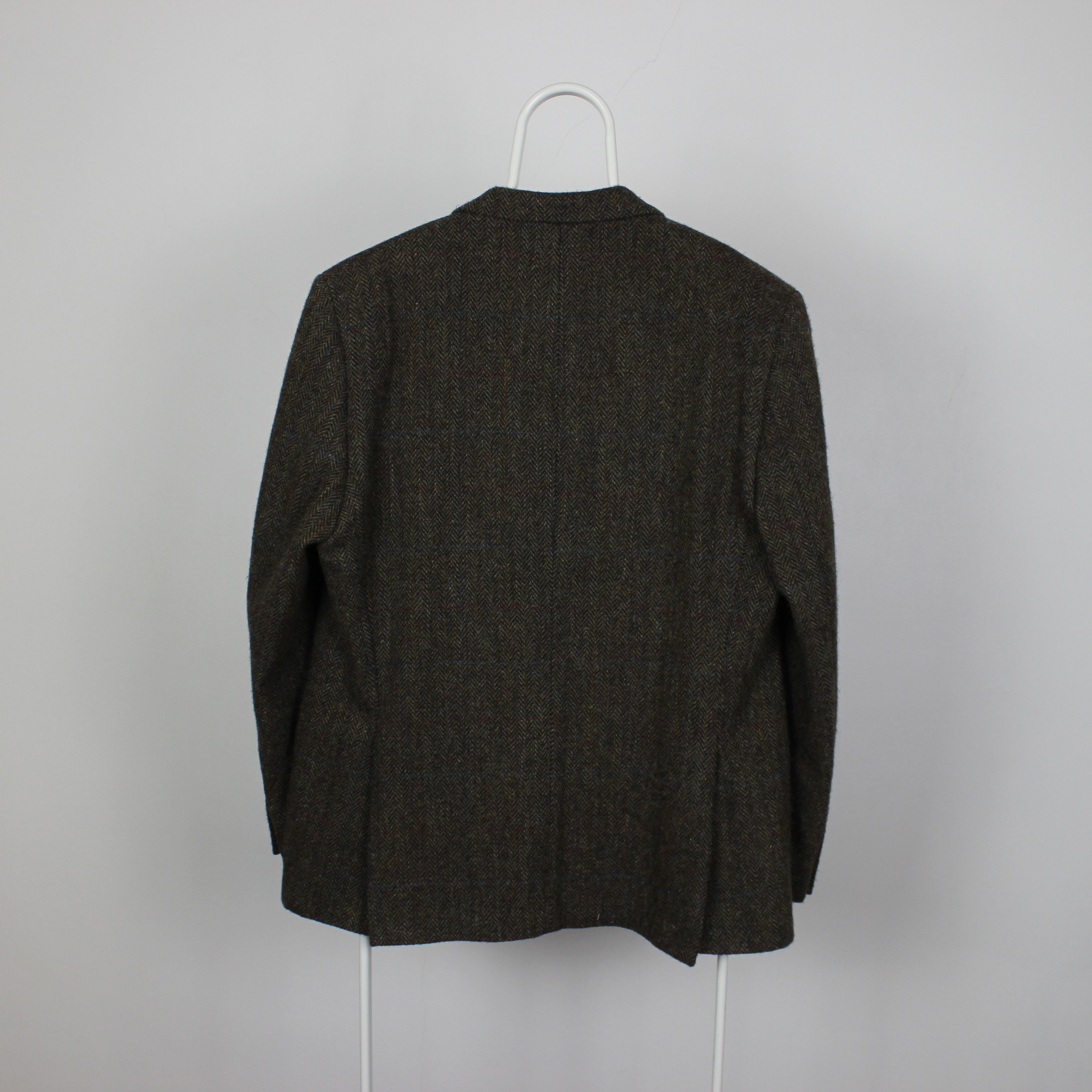 Harris Tweed Harris Tweed blazer men wool M L green olive Size 48R - 7 Thumbnail