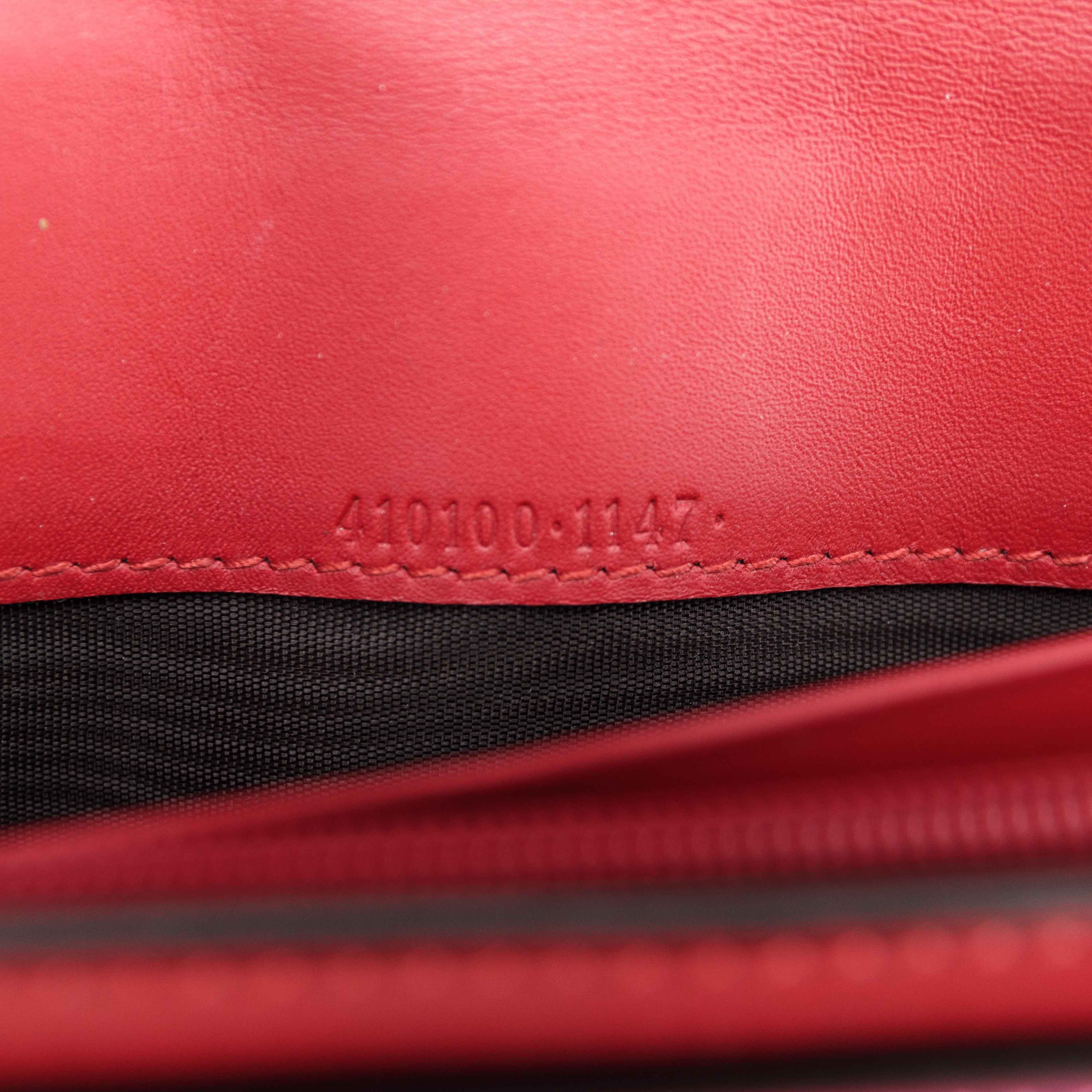 Gucci Gucci Bicolor Leather Continental Wallet Size ONE SIZE - 21 Thumbnail
