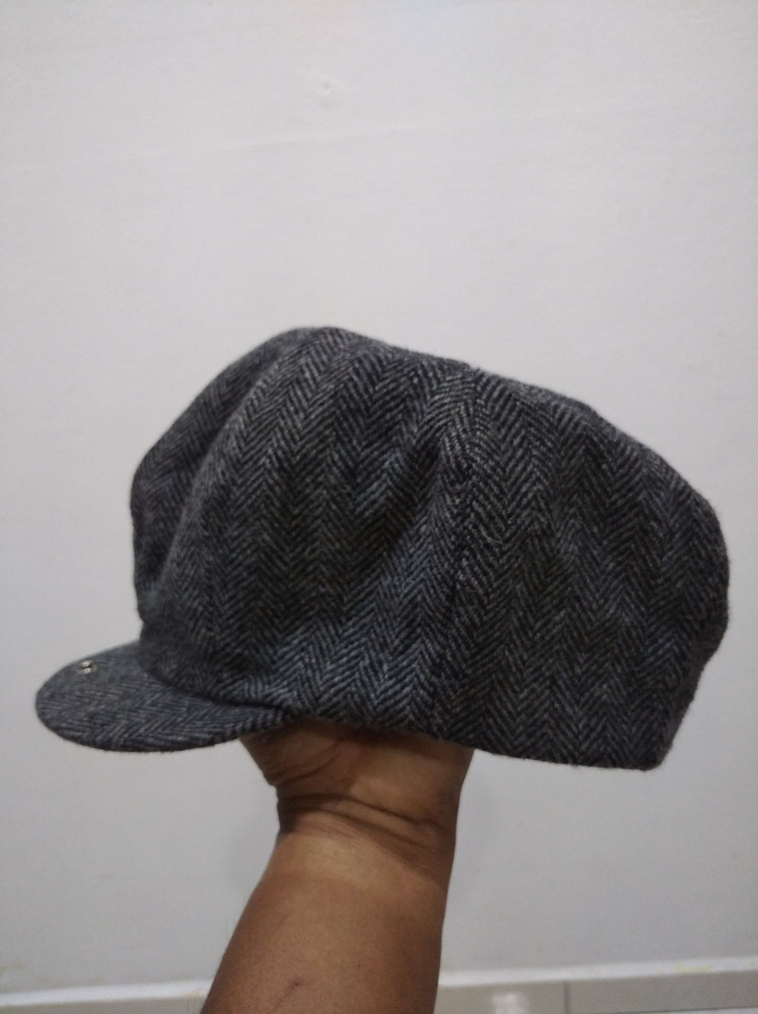 Vintage New York Hat Co Company WOOL Grey gray Camp Cap hat Size ONE SIZE - 1 Thumbnail