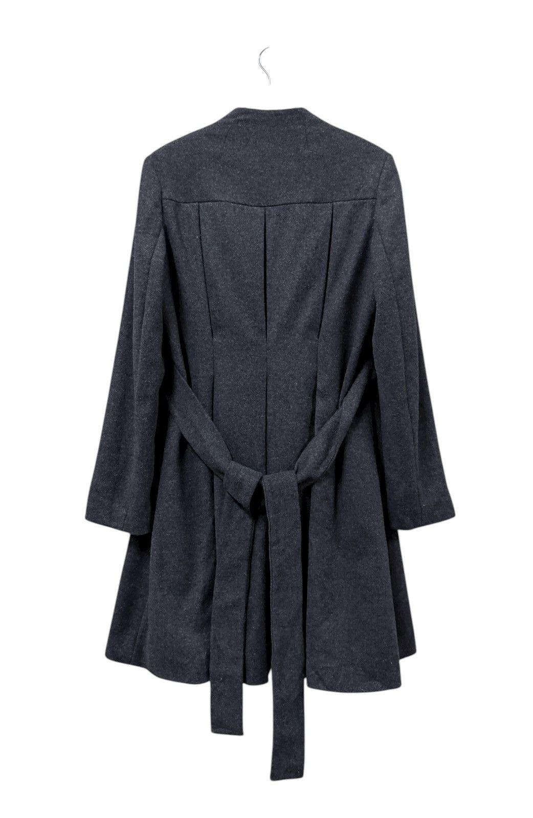 MM6 Max&Co Asymmetrical Wool Double Breasted Longjacket Belt Size US S / EU 44-46 / 1 - 2 Thumbnail