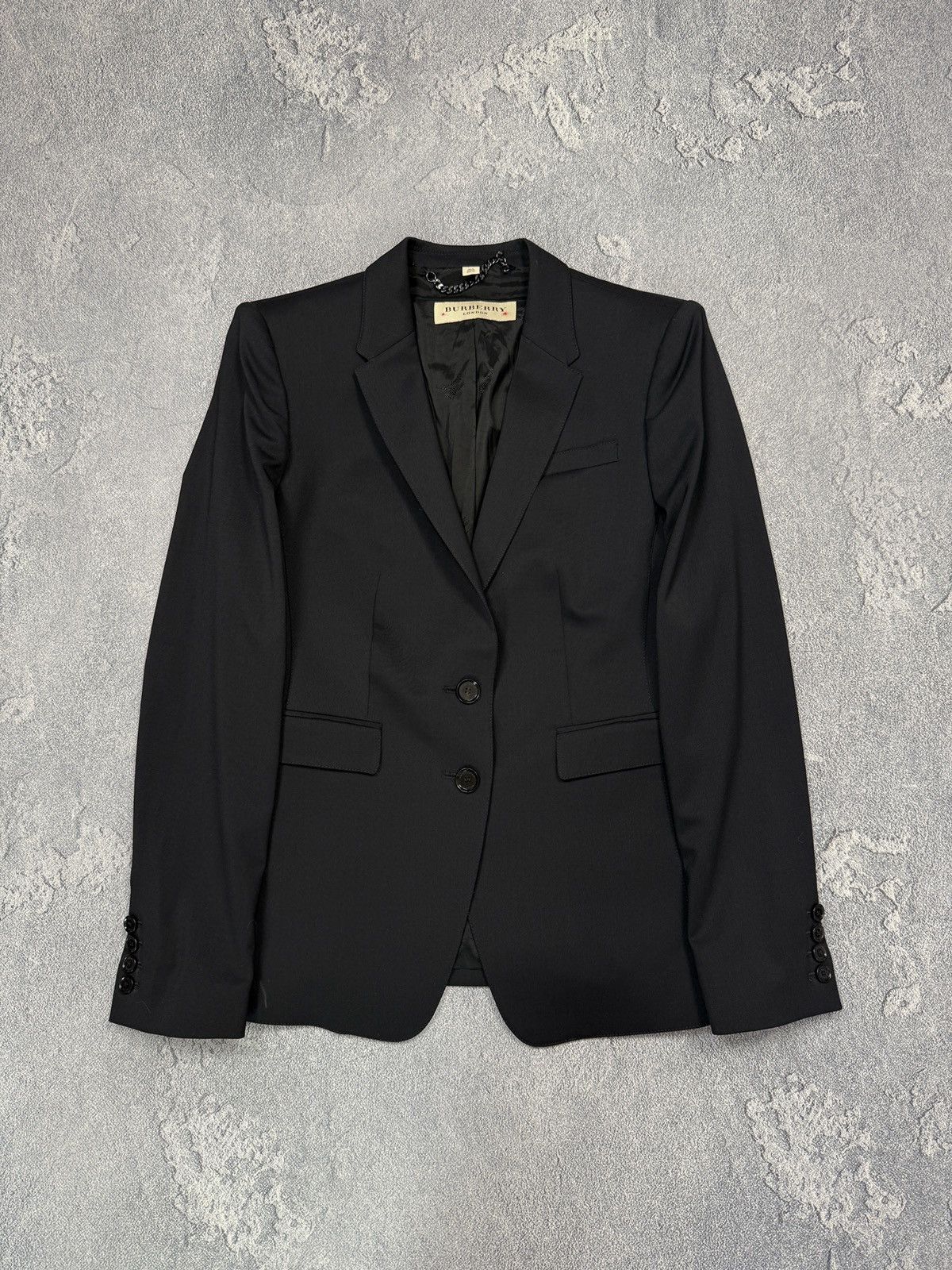 Burberry Burberry Wool Blazer Size L / US 10 / IT 46 - 1 Thumbnail