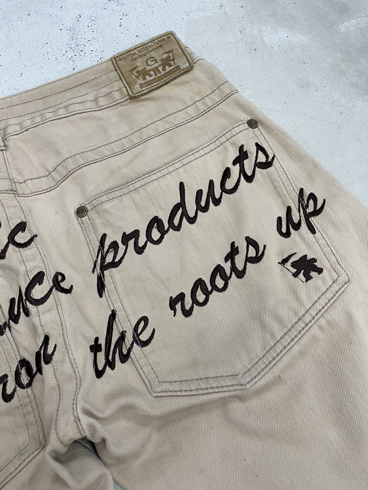 Gotcha Gotcha Surf Y2K Style Hawaii Design Oil Mark Pants Size US 31 - 19 Thumbnail