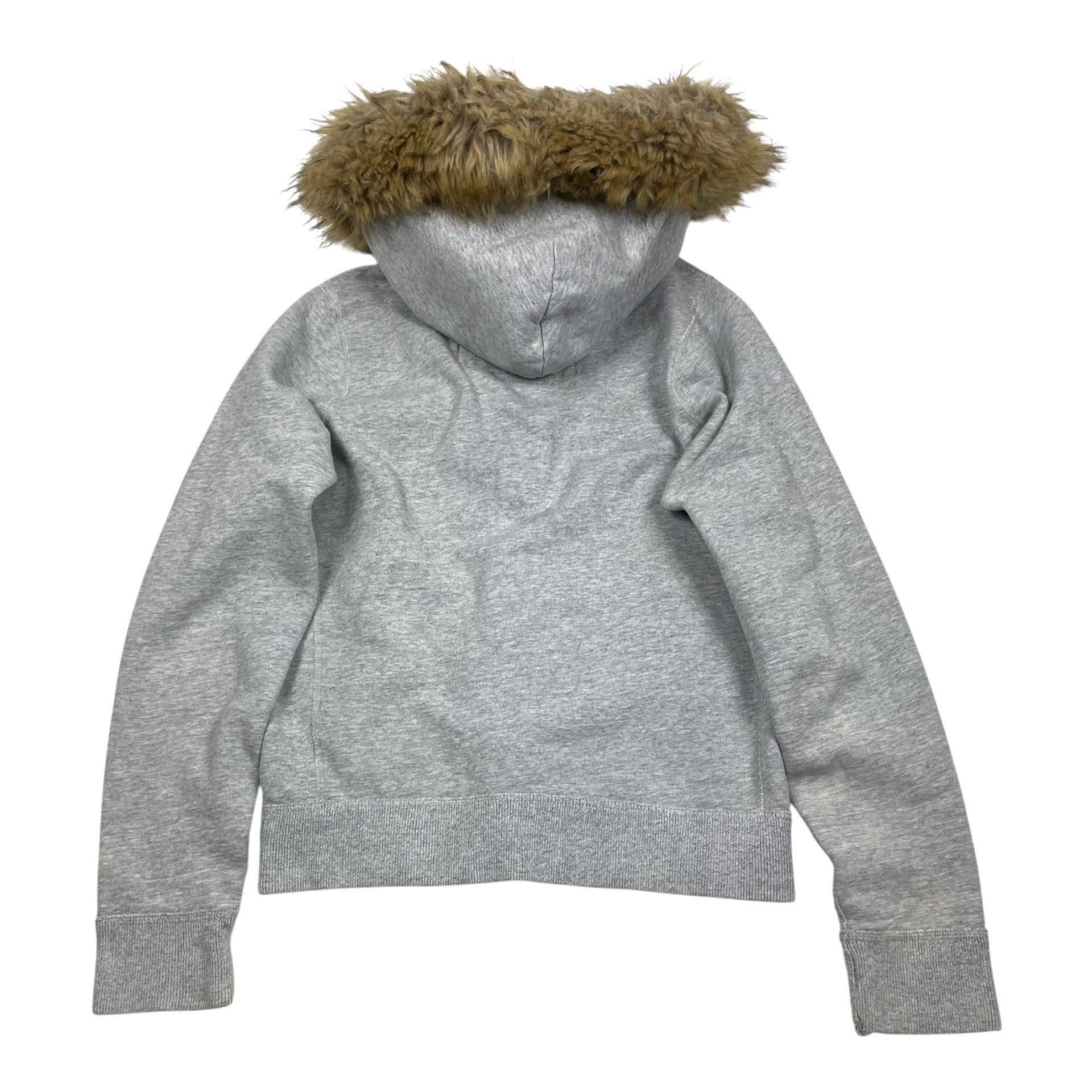 Archive Abercrombie & Fitch faux Fur hoodie japanese