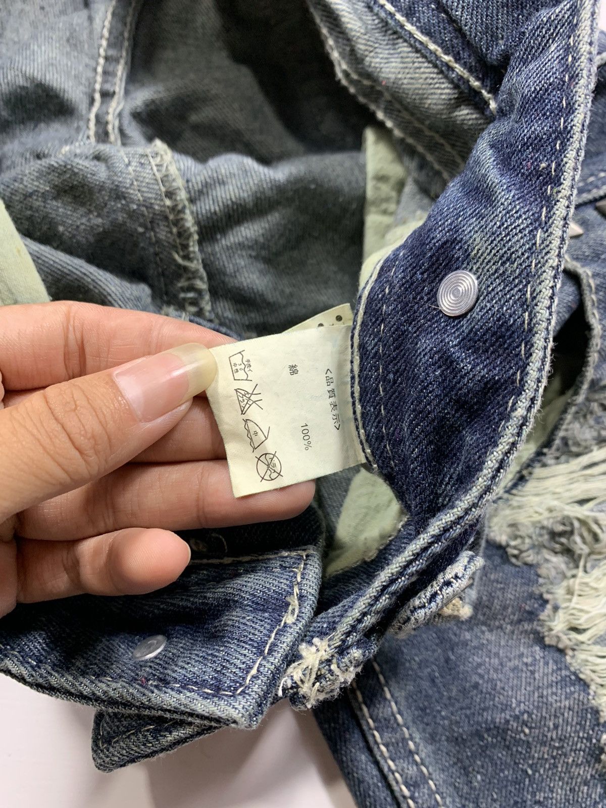14th Addiction Japanese allegory Distressed Denim ifsixwasnine Style Size US 30 / EU 46 - 6 Thumbnail