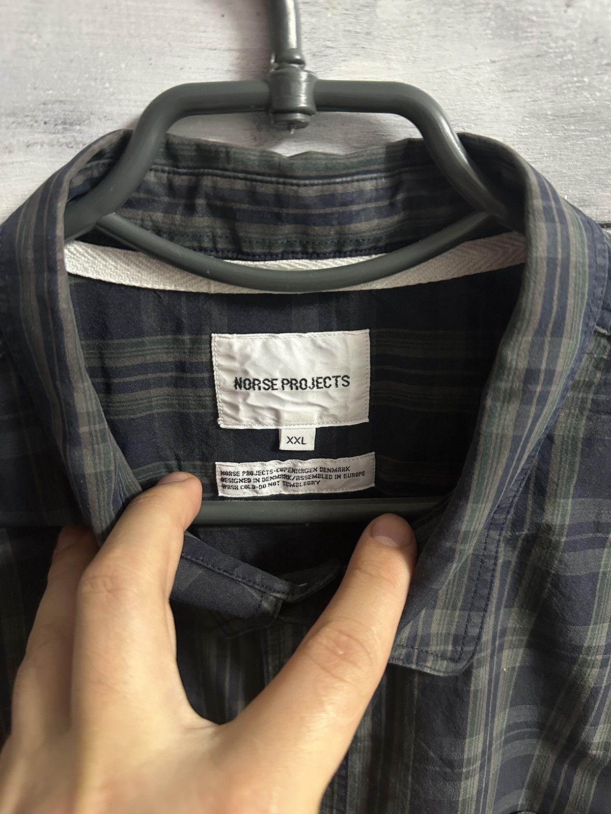 Norse Projects Shirt Button Norse Project in cage Size XL-XXL Size US XXL / EU 58 / 5 - 7 Thumbnail