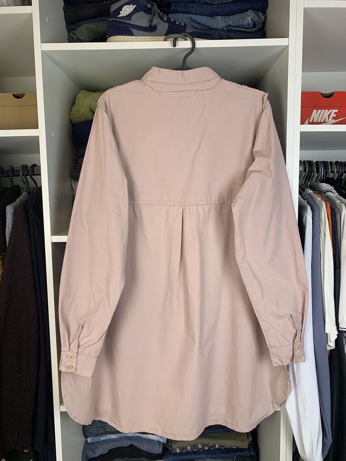 Ewa i Walla Woman’s Elongated Shirt With Buttons