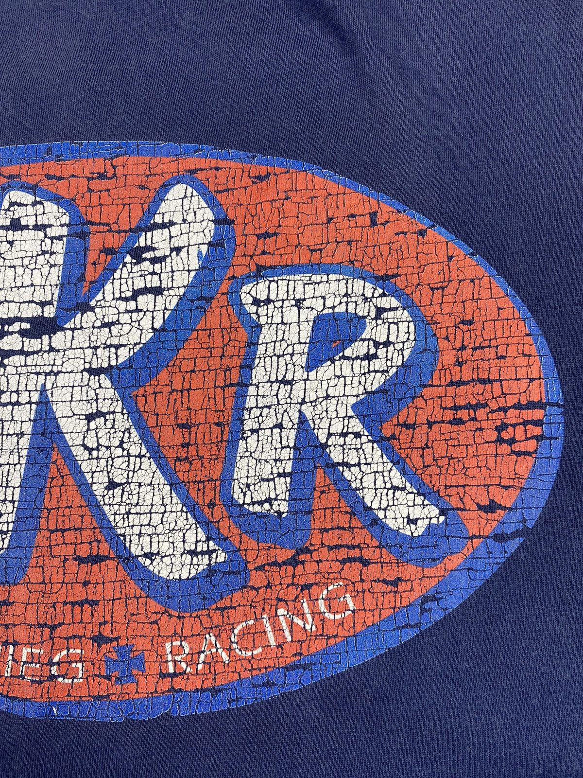Vintage Mens Vintage Blitzkrieg Racing T Shirt Size XL Size US XL / EU 56 / 4 - 7 Thumbnail