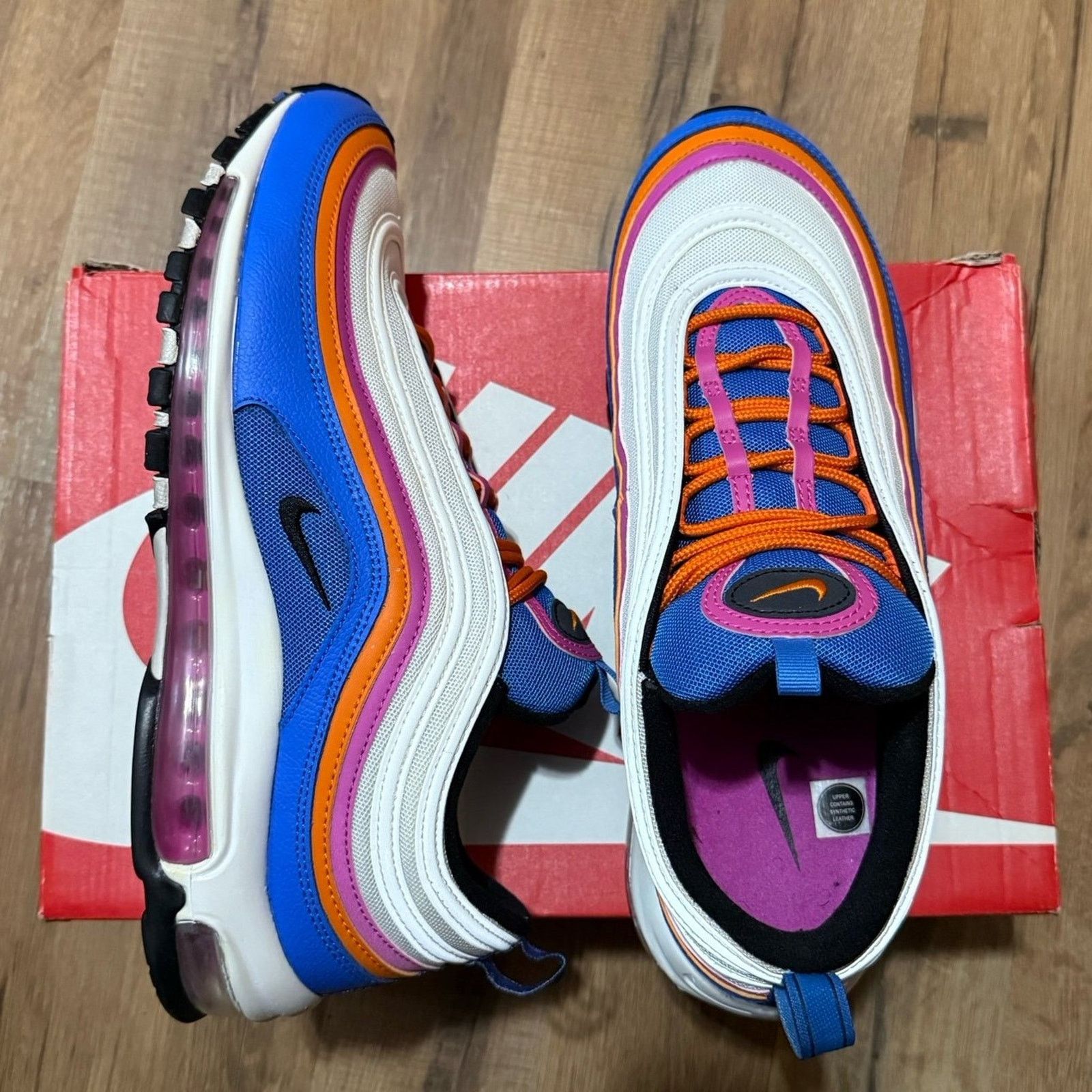Nike Nike Air Max 97 Active Fuchsia Multi-Color Size US 11 / EU 44 - 1 Thumbnail