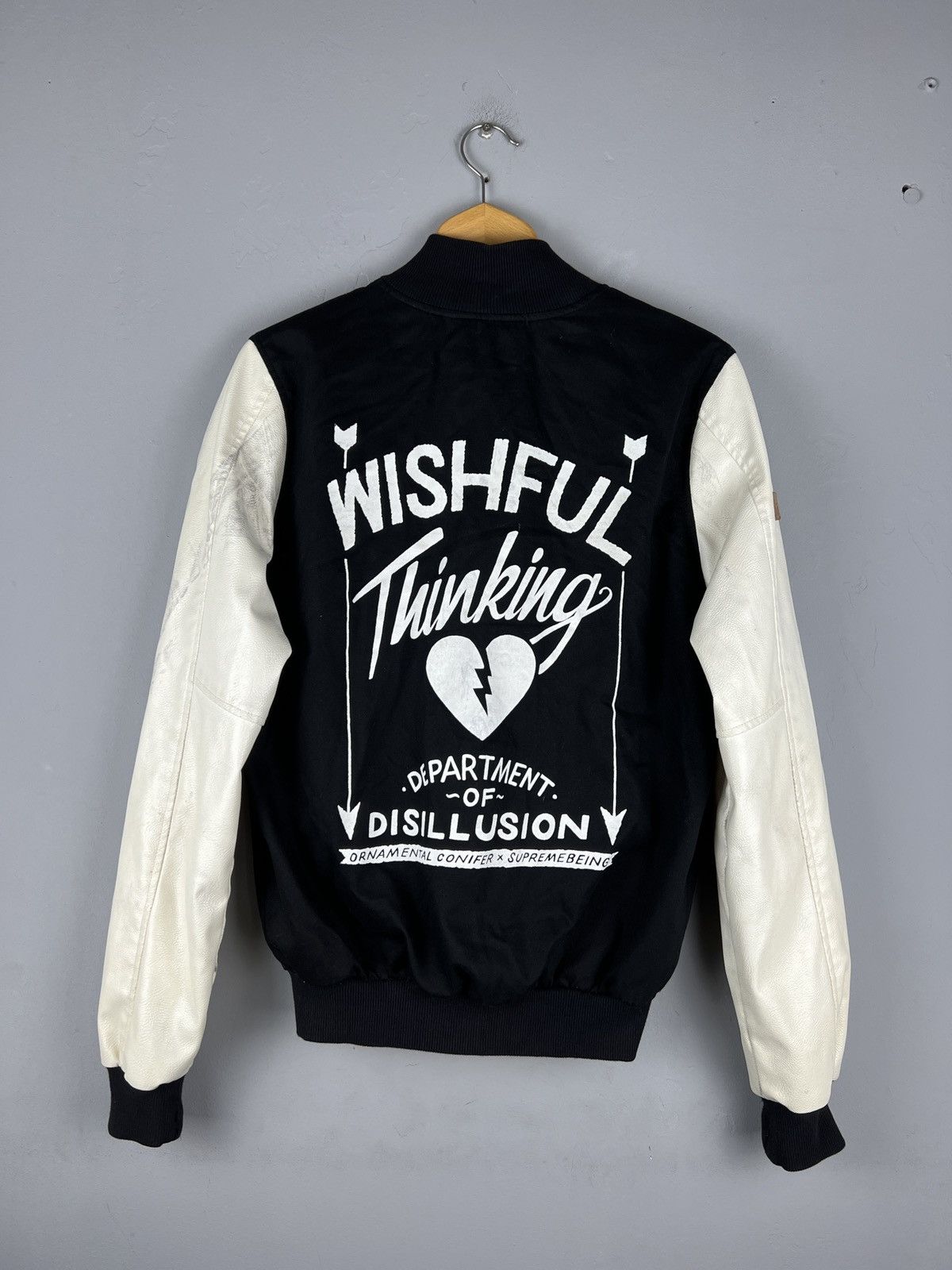 SUPREMEBEING 1/200 SS13 Supreme being & Ornamental Conifer Varsity jacket Size US S / EU 44-46 / 1 - 1 Thumbnail
