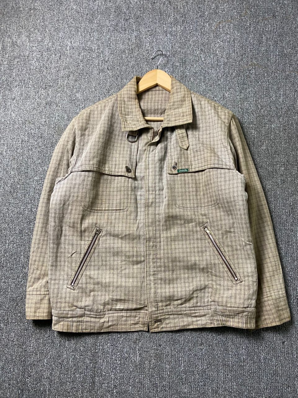 Japanese Brand Simple Life Brand Checkered Light Jacket (181) Size US M / EU 48-50 / 2 - 1 Thumbnail
