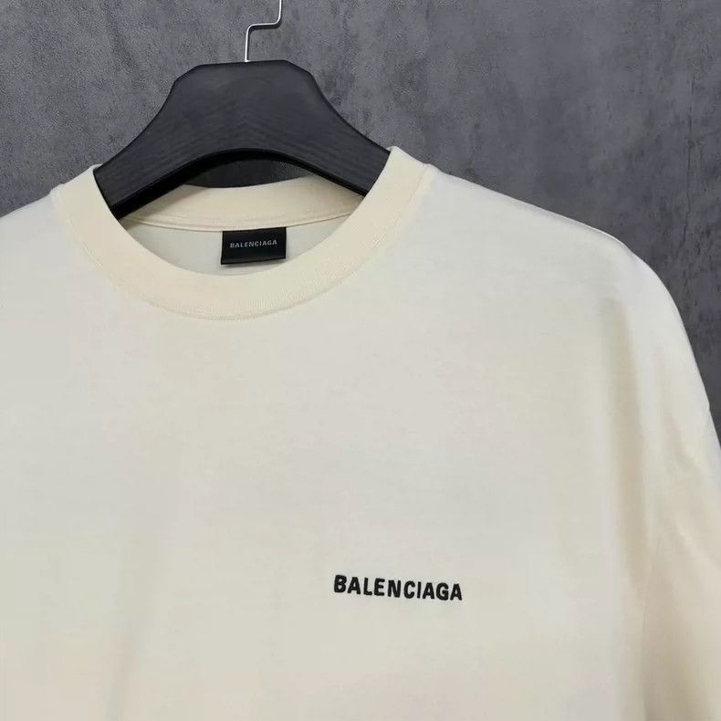 Balenciaga Balenciaga Logo Short Sleeve TShirt-2506 Size US XL / EU 56 / 4 - 2 Thumbnail