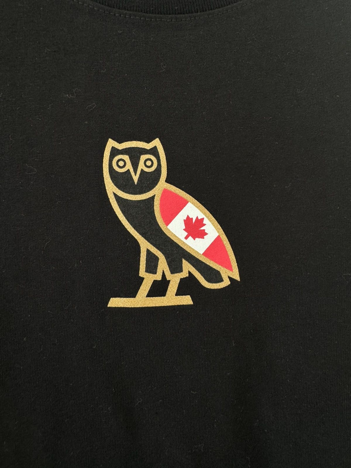 Drake × Octobers Very Own OVO MINI OG OWL CANADA TEE- L🦉🇨🇦 | Grailed