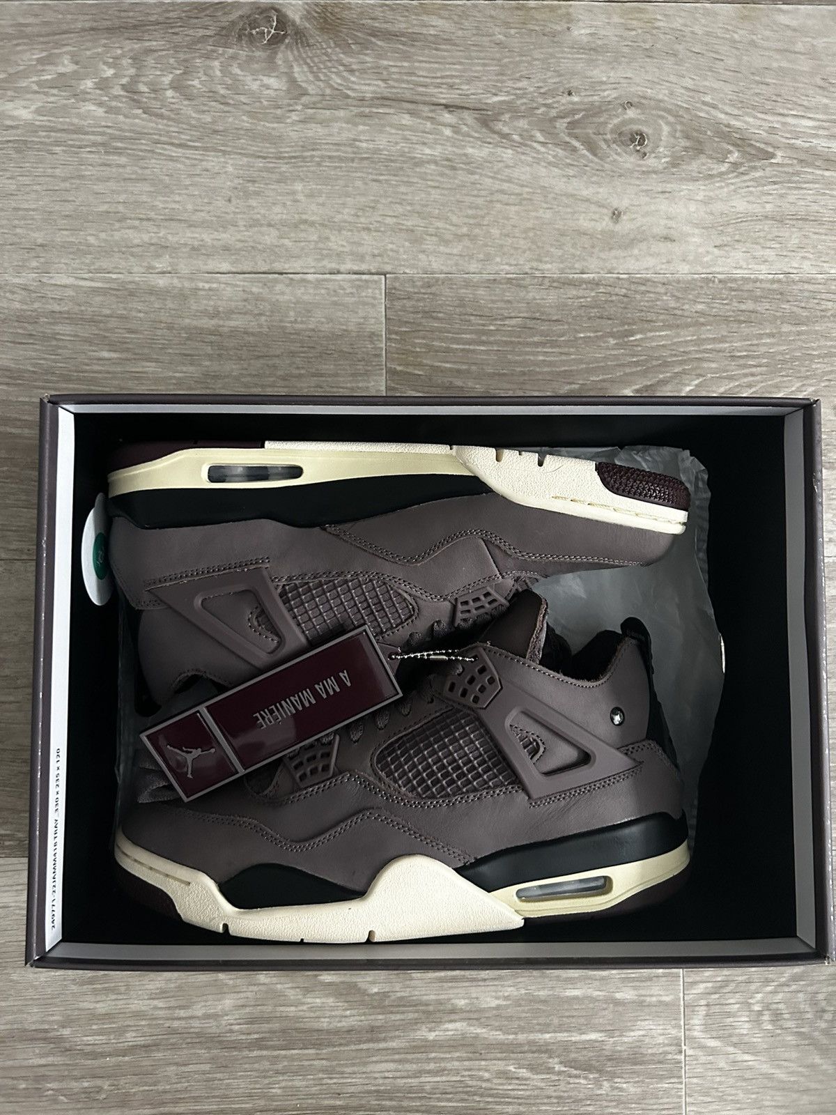 A Ma Maniere × Nike Jordan 4 Retro SP x À Ma Manière Size US 9 / EU 42 - 2 Thumbnail