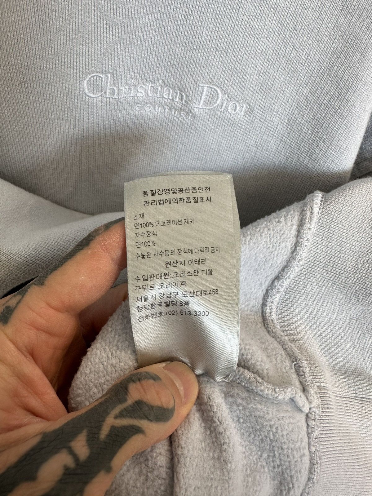 Dior Dior “Christian Dior Couture” Half Zip Oversized Sweater Size US M / EU 48-50 / 2 - 10 Thumbnail