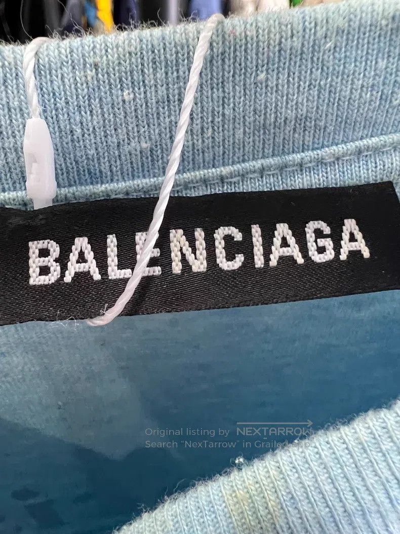 Balenciaga Balenciaga Wave Short-Sleeve Size US L / EU 52-54 / 3 - 3 Thumbnail