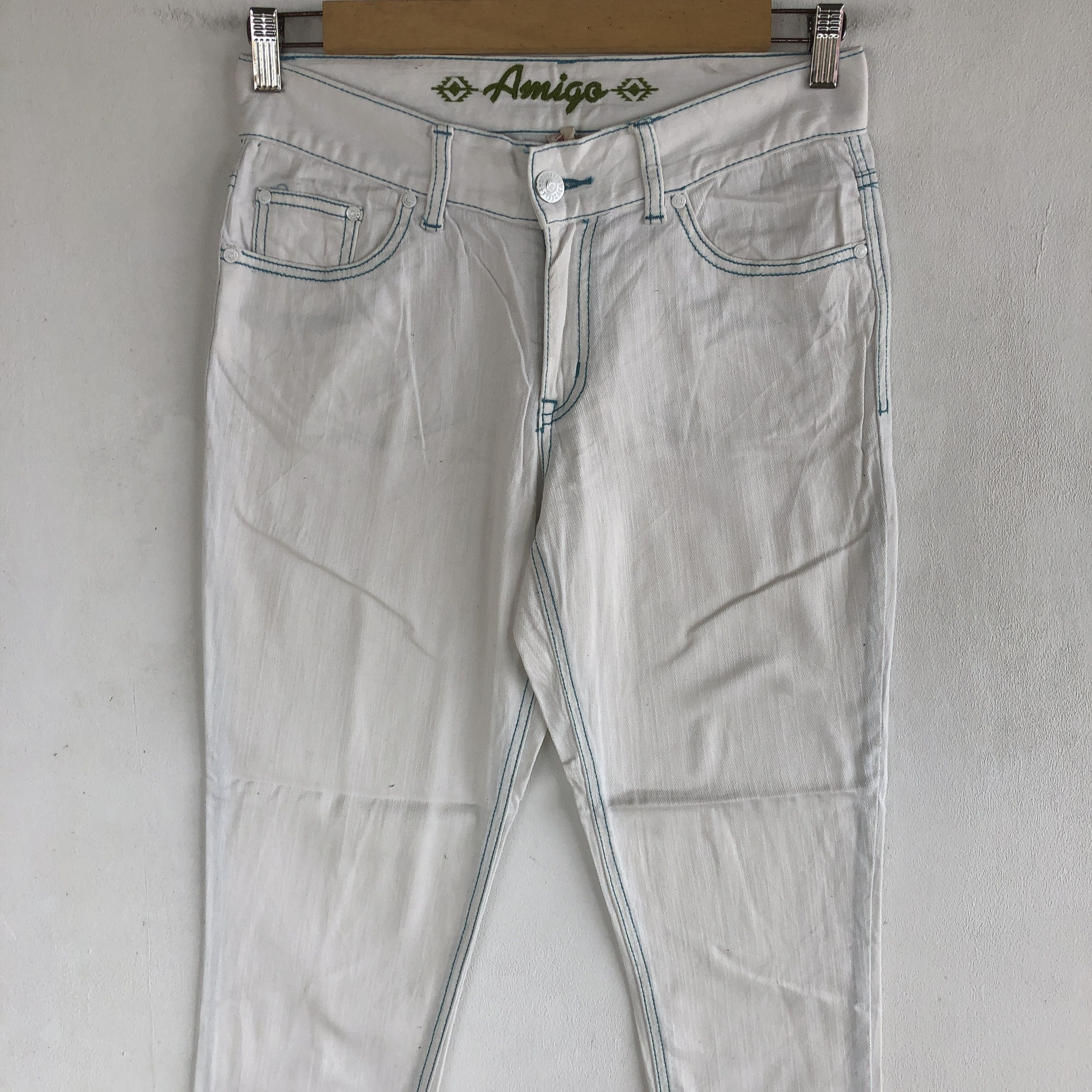Japanese Brand Vintage Japanese Jeans Titicaca Amigo Denim Pants Size 28" / US 6 / IT 42 - 3 Thumbnail