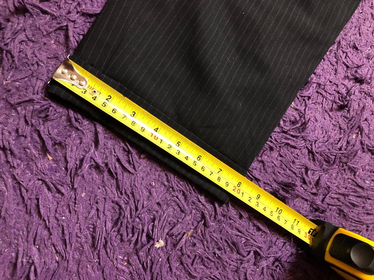Ralph Lauren Vintage Ralph Lauren 100% Wool Striped Casual Pants Size 10 Size 32" / US 10 / IT 46 - 10 Thumbnail