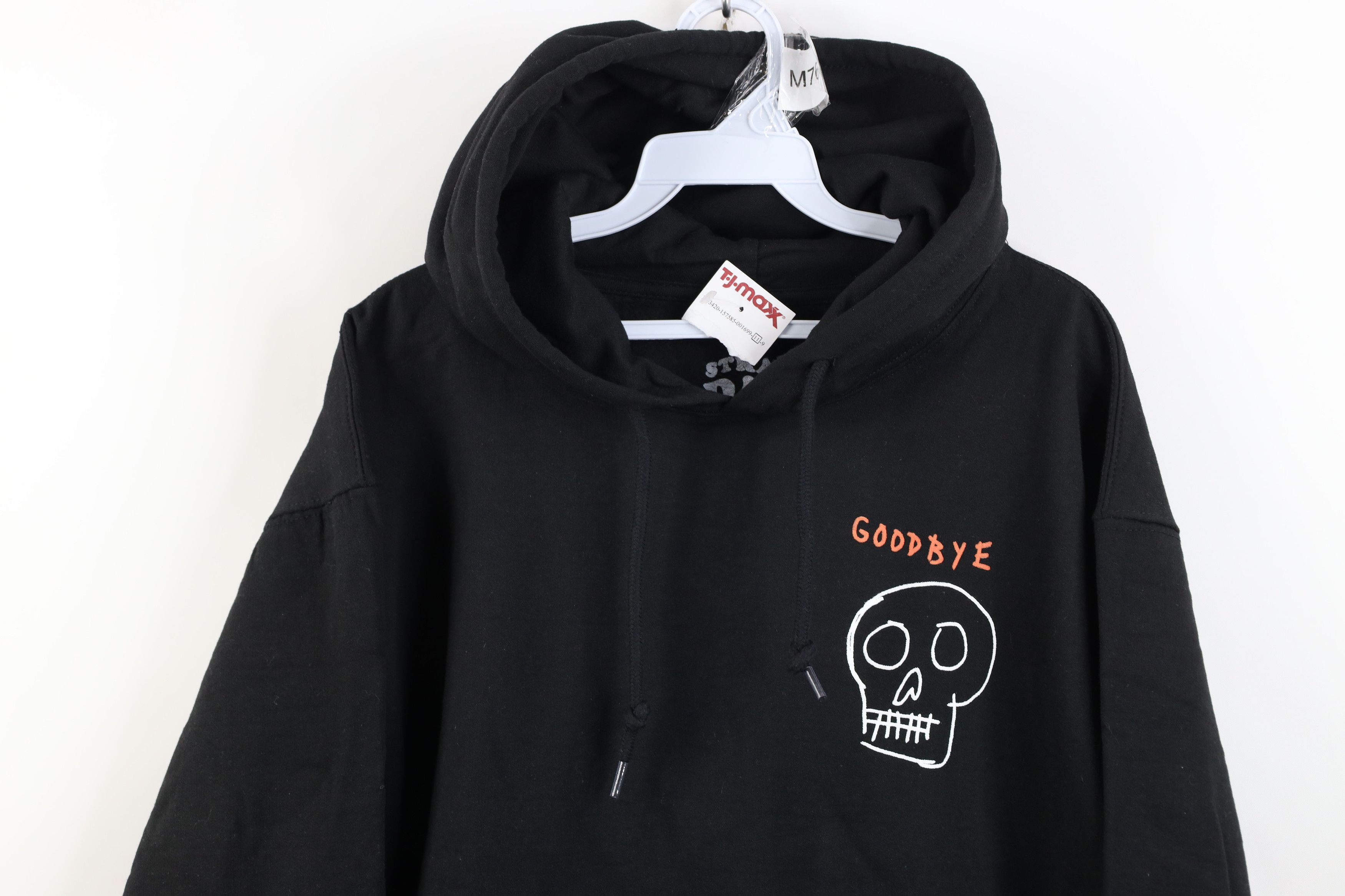 Vintage Deadstock Y2K Streetwear Skull Ouija Board Hoodie Sweatshirt Size US XL / EU 56 / 4 - 2 Thumbnail