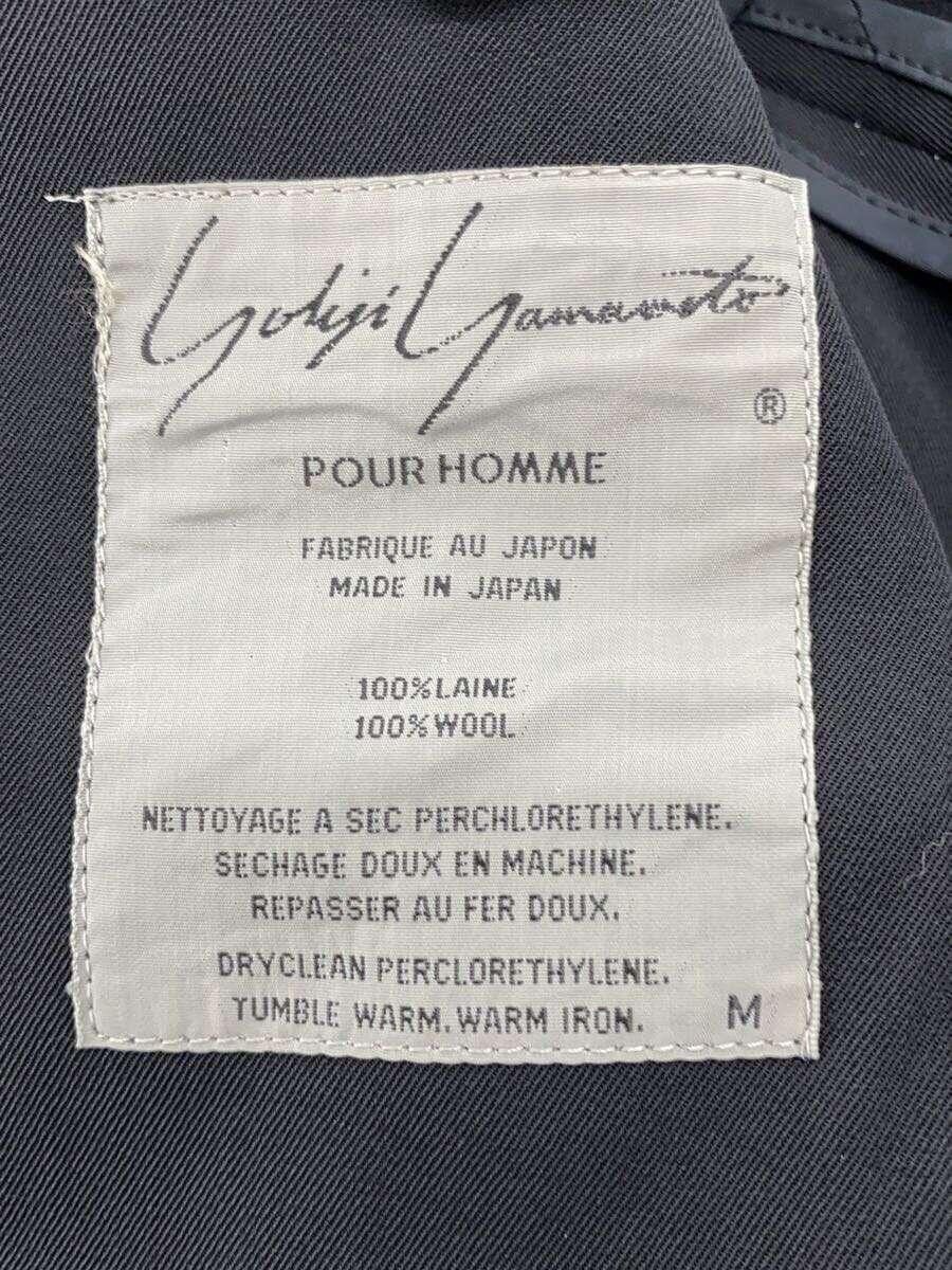 Yohji Yamamoto yohji yamamoto POUR HOMME wool tailored jacket black Size US M / EU 48-50 / 2 - 3 Thumbnail