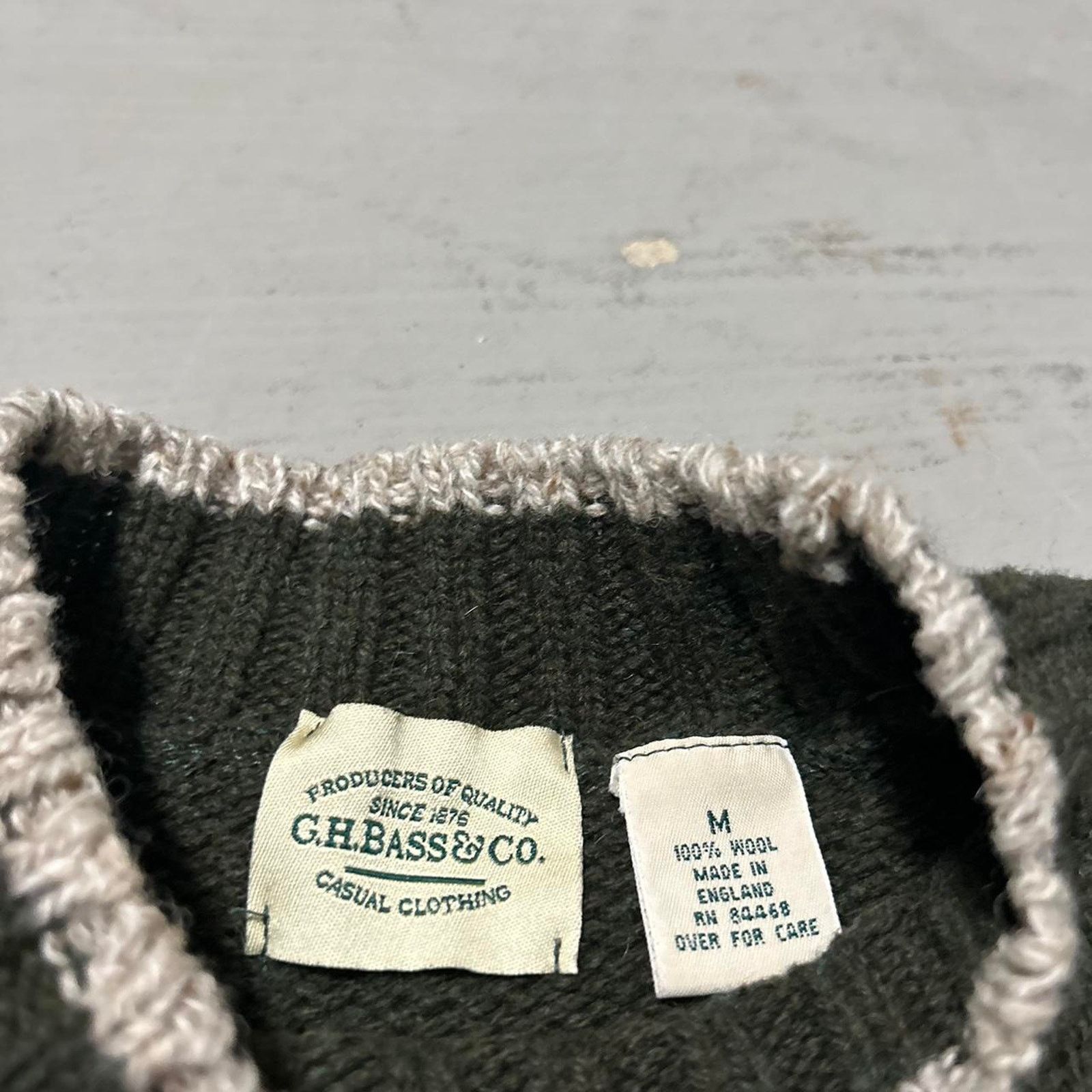 G.H. Bass & Co. **G.H. Bass & Co Rare Chunky Knit Light Pullover Sweater Size US M / EU 48-50 / 2 - 3 Thumbnail