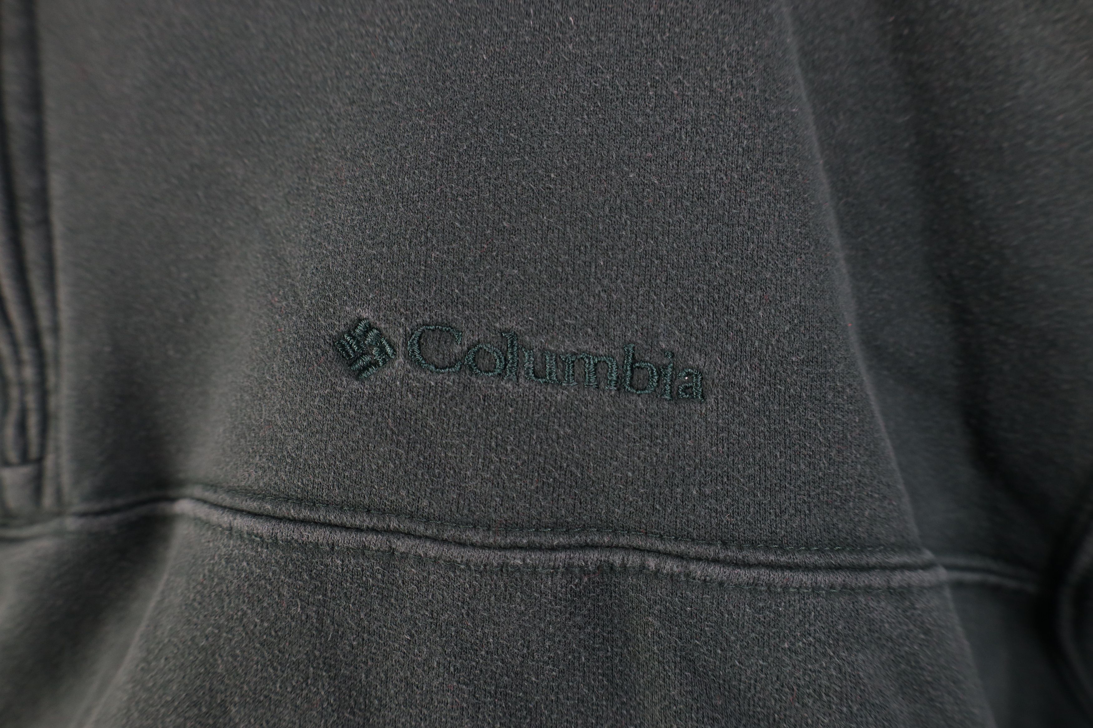 Columbia Vintage 90s Y2K Columbia Elbow Patch 1/4 Half Zip Sweatshirt Size US XXL / EU 58 / 5 - 4 Thumbnail
