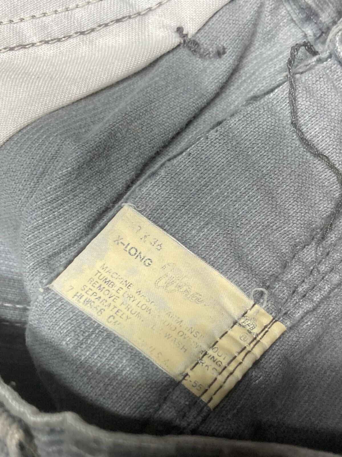 Vintage × Wrangler 70s wrangler corduroy pants flare bell bottoms hippie 31x34 Size 31" - 9 Thumbnail