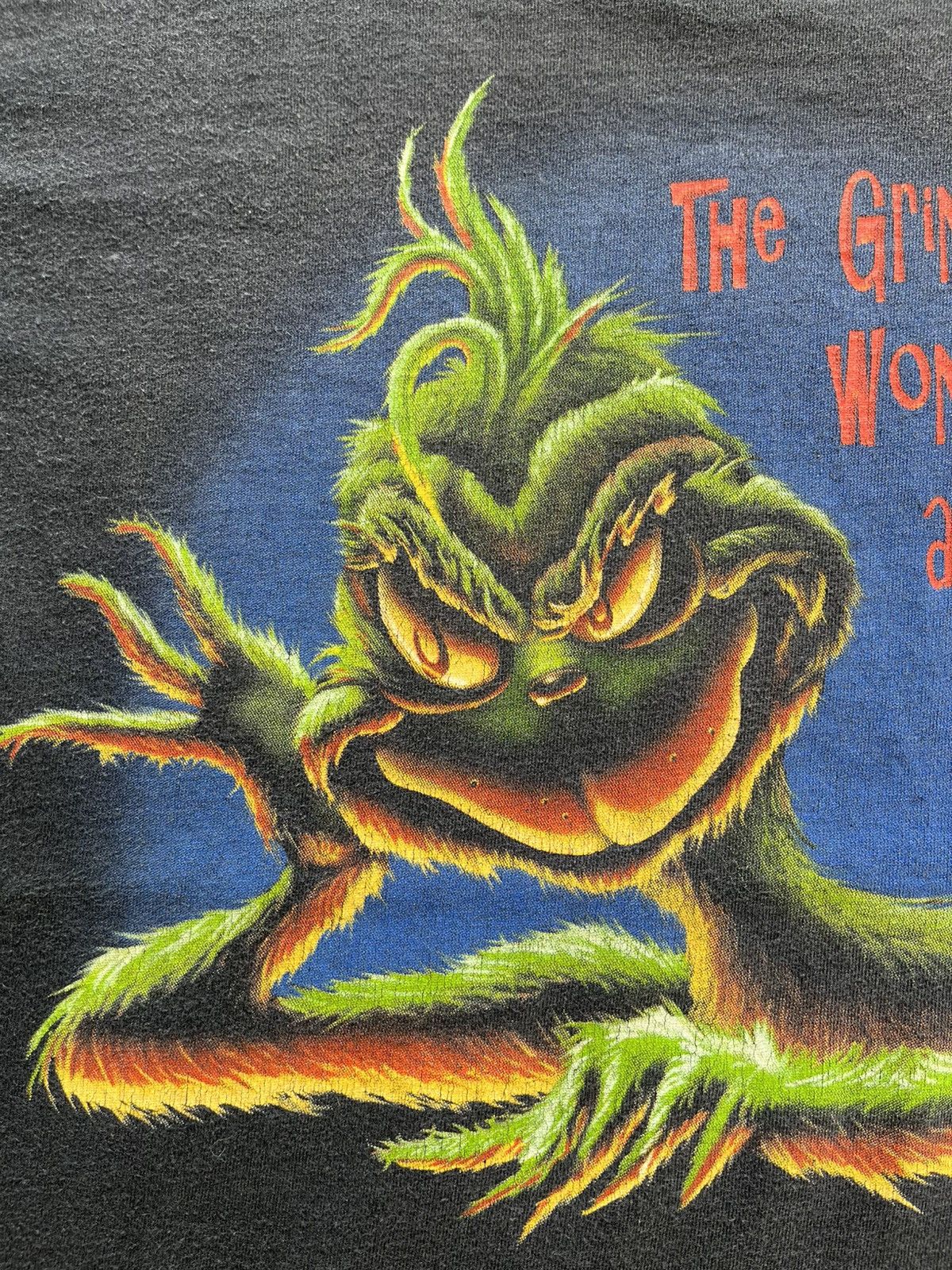 Vintage The Grinch t- shirt 1997’s Size US XL / EU 56 / 4 - 2 Thumbnail