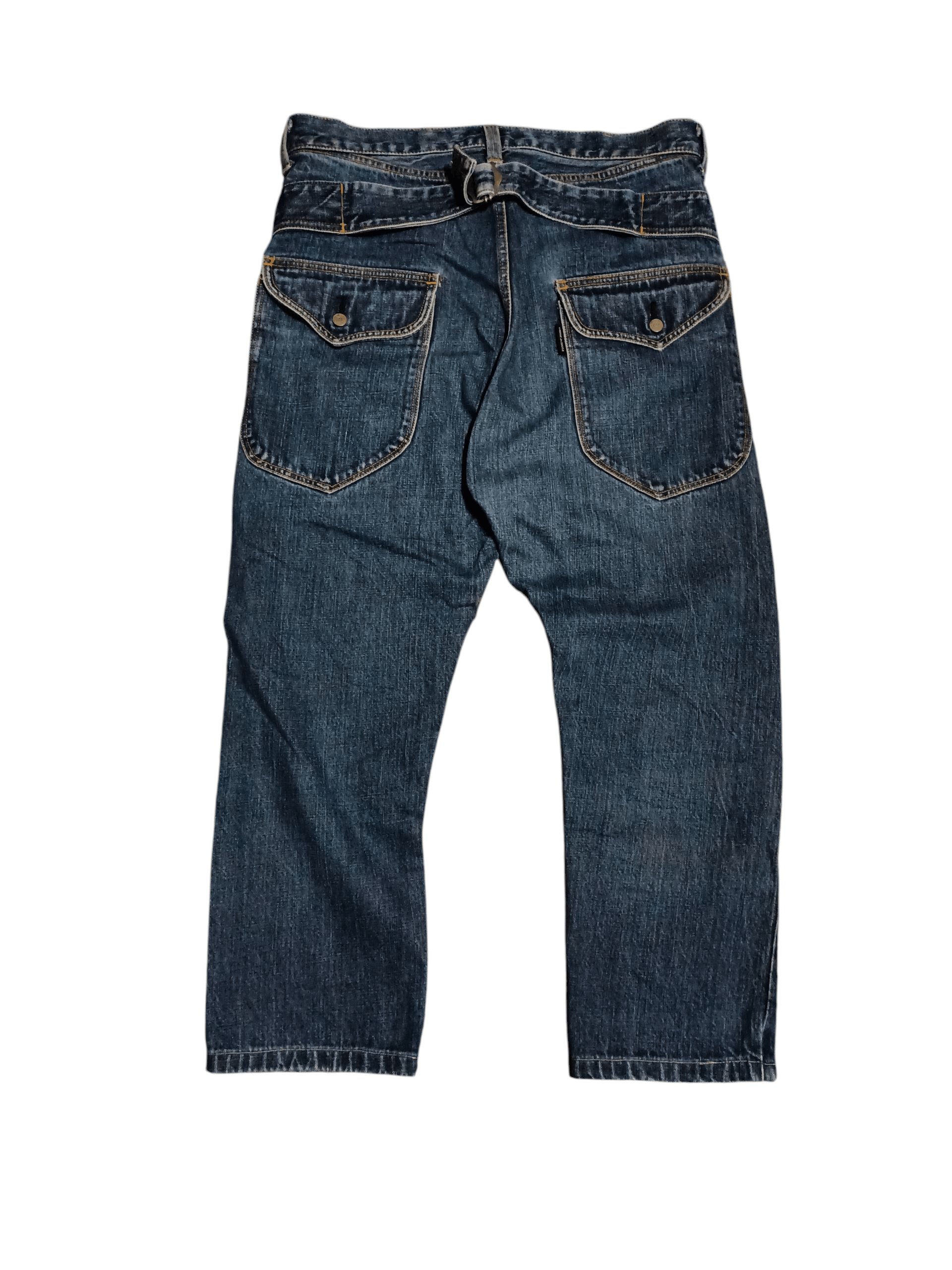 CABANE de ZUCCa CABANE DE ZUCCA x JAPAN DESIGNER x SELVAGE DENIM Size US 30 / EU 46 - 2 Thumbnail