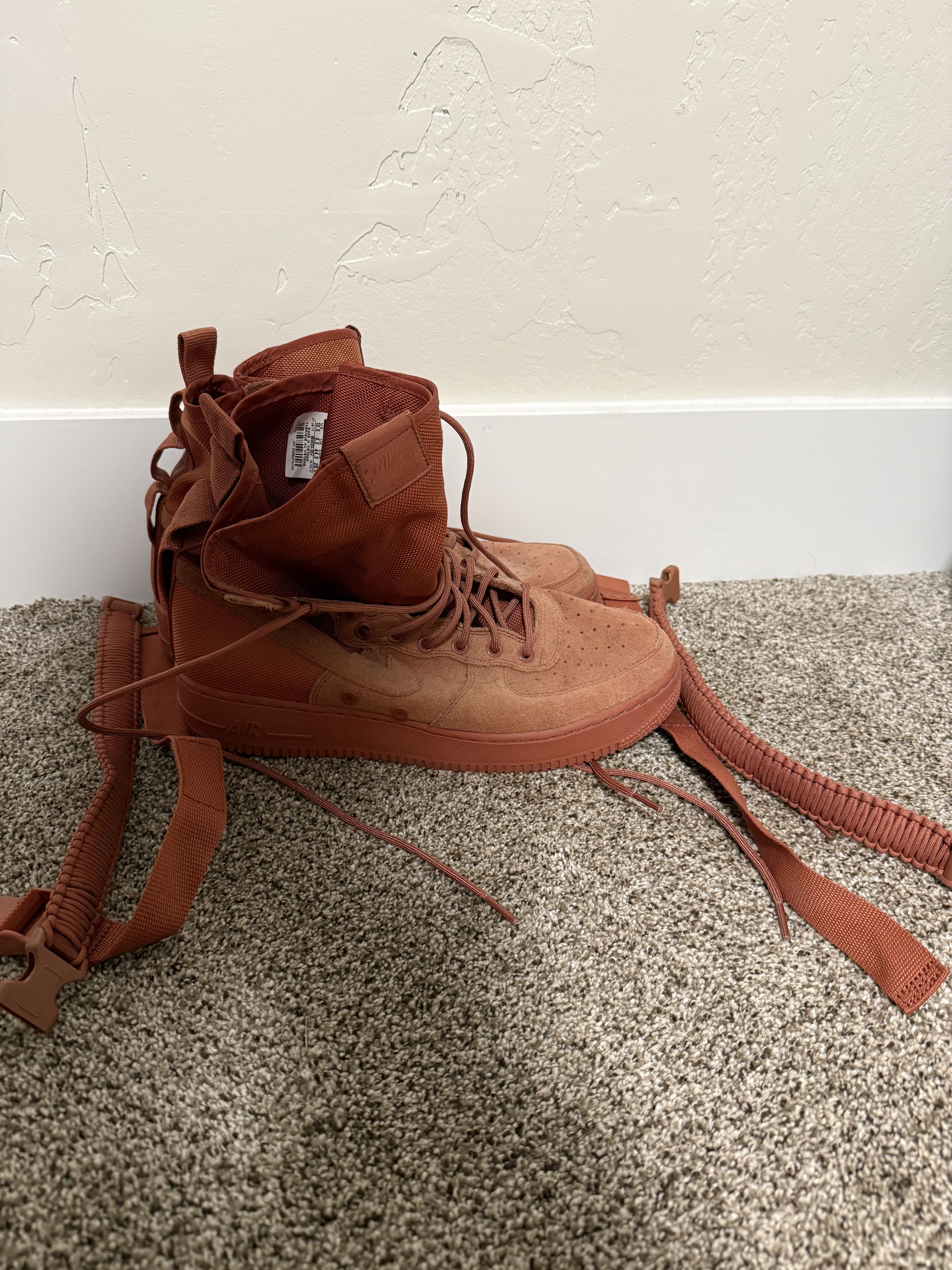 Nike Nike SF Air Force 1 High Dusty Peach Size US 10.5 / EU 43-44 - 2 Thumbnail