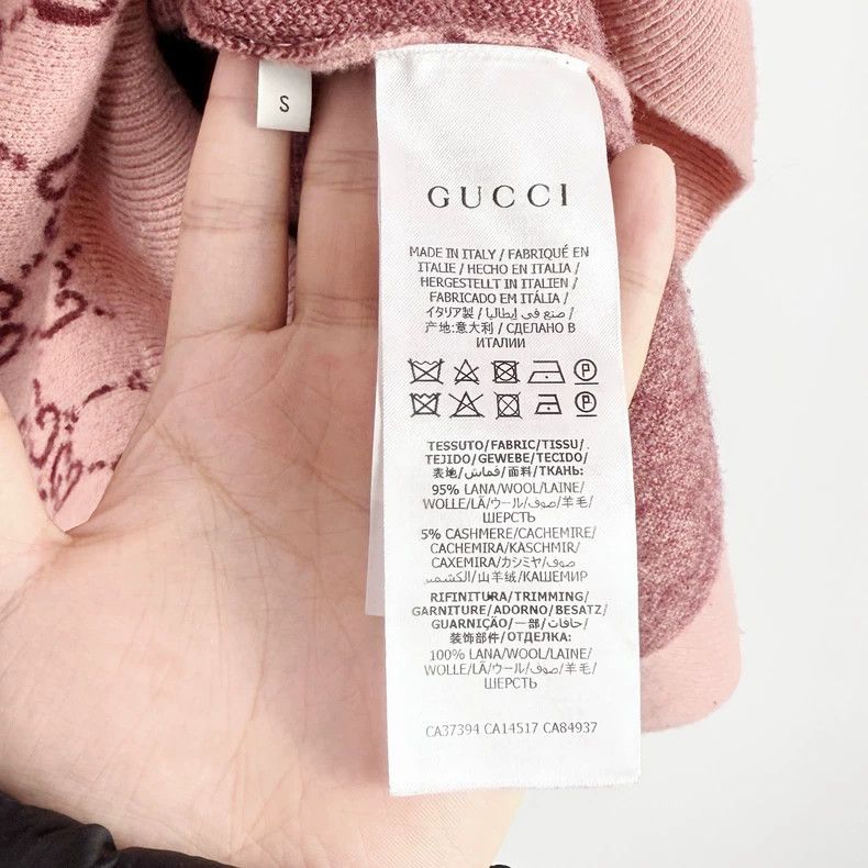 Gucci GucciPink printed knitwear 2503-Nextarrow Size US S / EU 44-46 / 1 - 4 Thumbnail