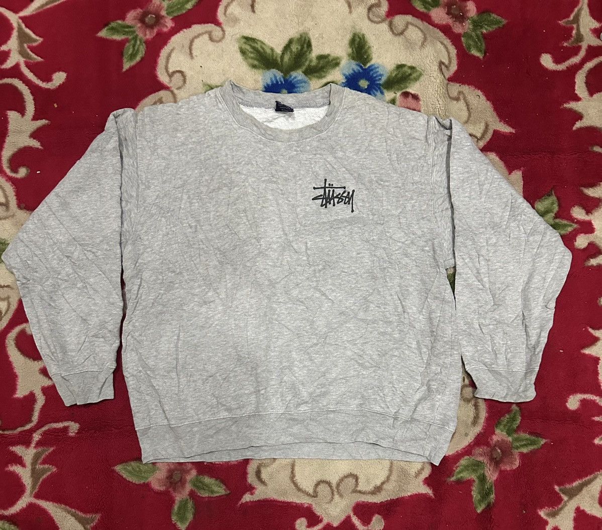 Stussy Vintage 90s Stussy Dragon Graphic Crewneck Sweatshirt Size US S / EU 44-46 / 1 - 2 Thumbnail