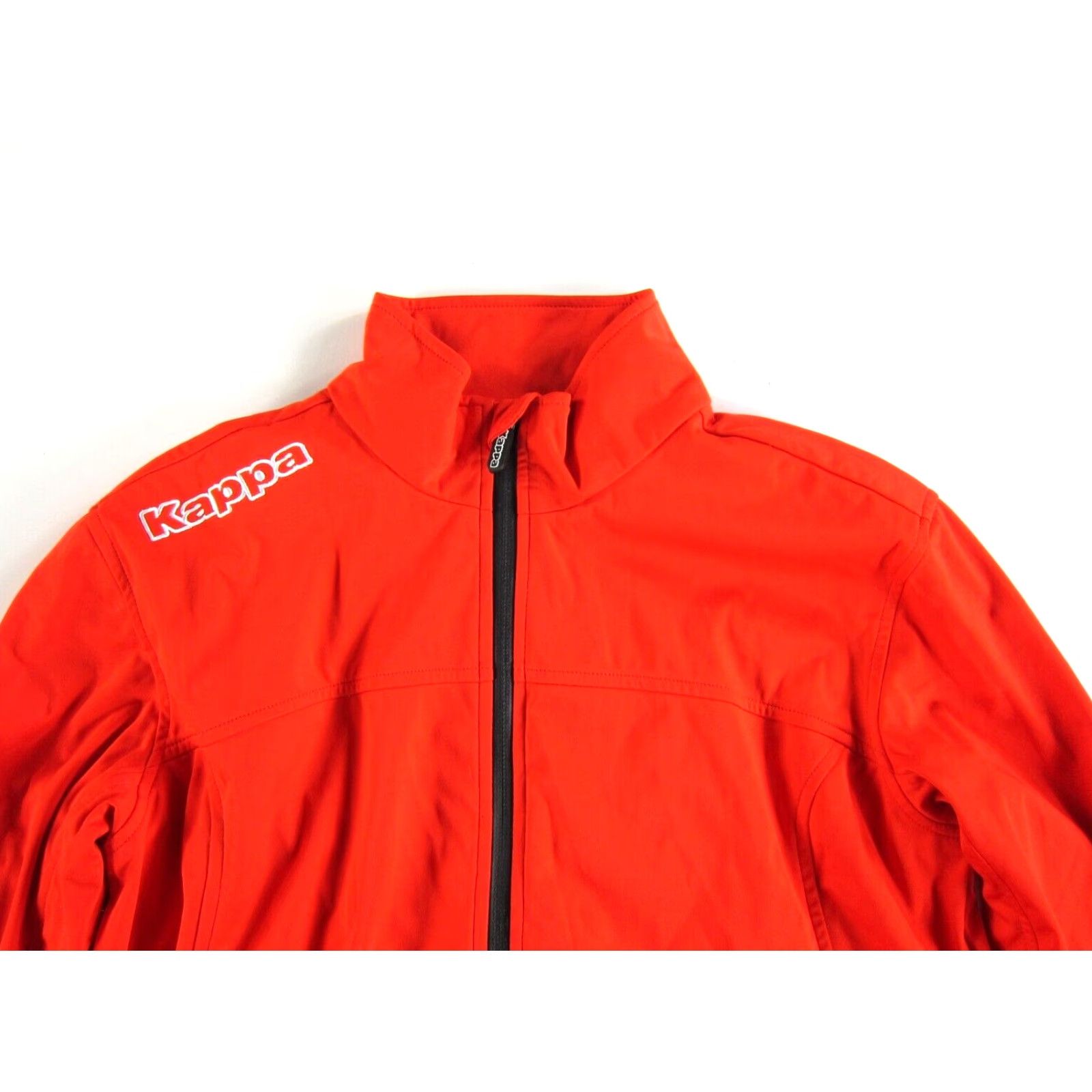 Kappa Kappa Red Stretch Soccer Track Running Zip Pocket Windbreaker Jacket Women Med Size M / US 6-8 / IT 42-44 - 4 Thumbnail