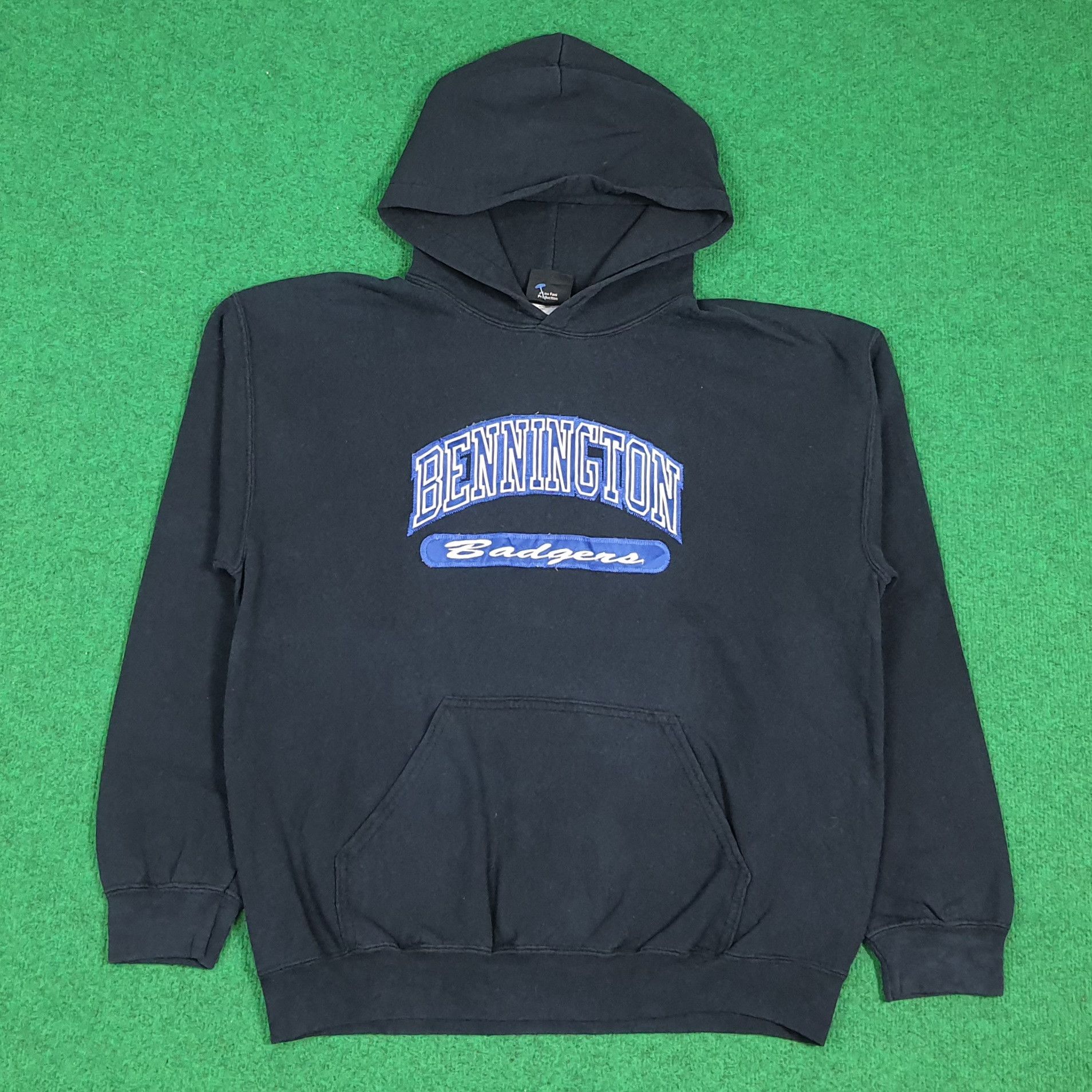 Vintage Vintage Benington Badgers 90s Collegiate Hoodie C284N15 Size US M / EU 48-50 / 2 - 1 Thumbnail