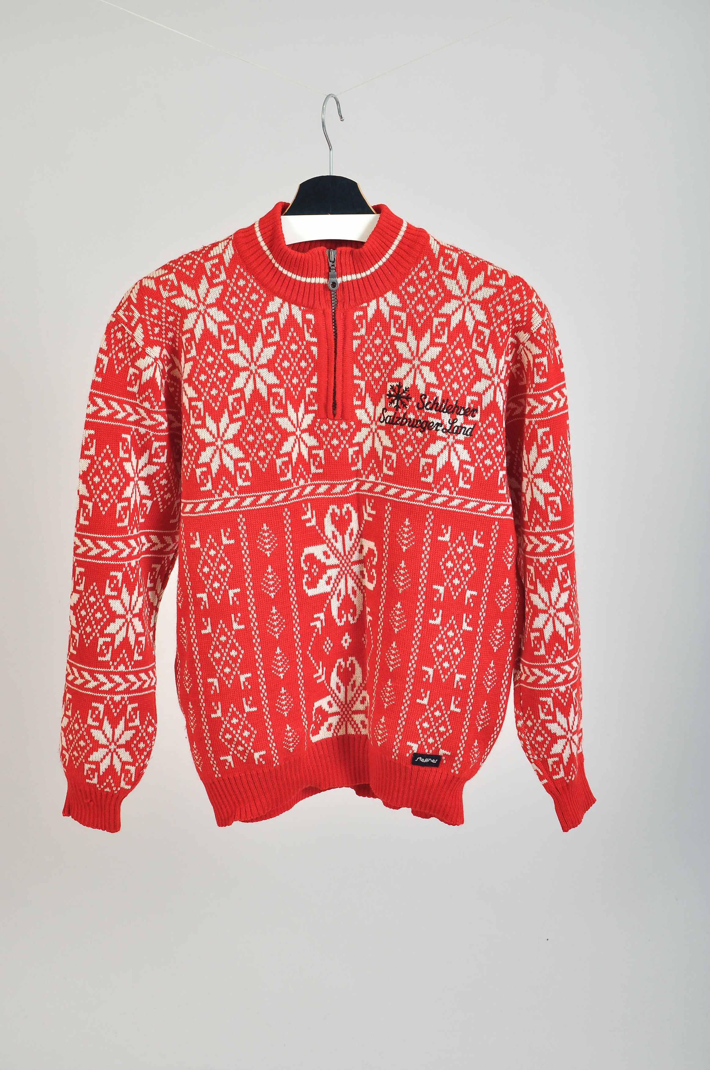 Other Vintage 80's winter knitwear sweater Size M / US 6-8 / IT 42-44 - 1 Thumbnail