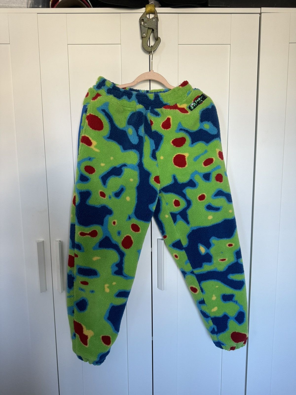 image of Alien Workshop x Richardson Vintage Mens Pants Richardson Alien Labs Fleece Multi (Size Small)