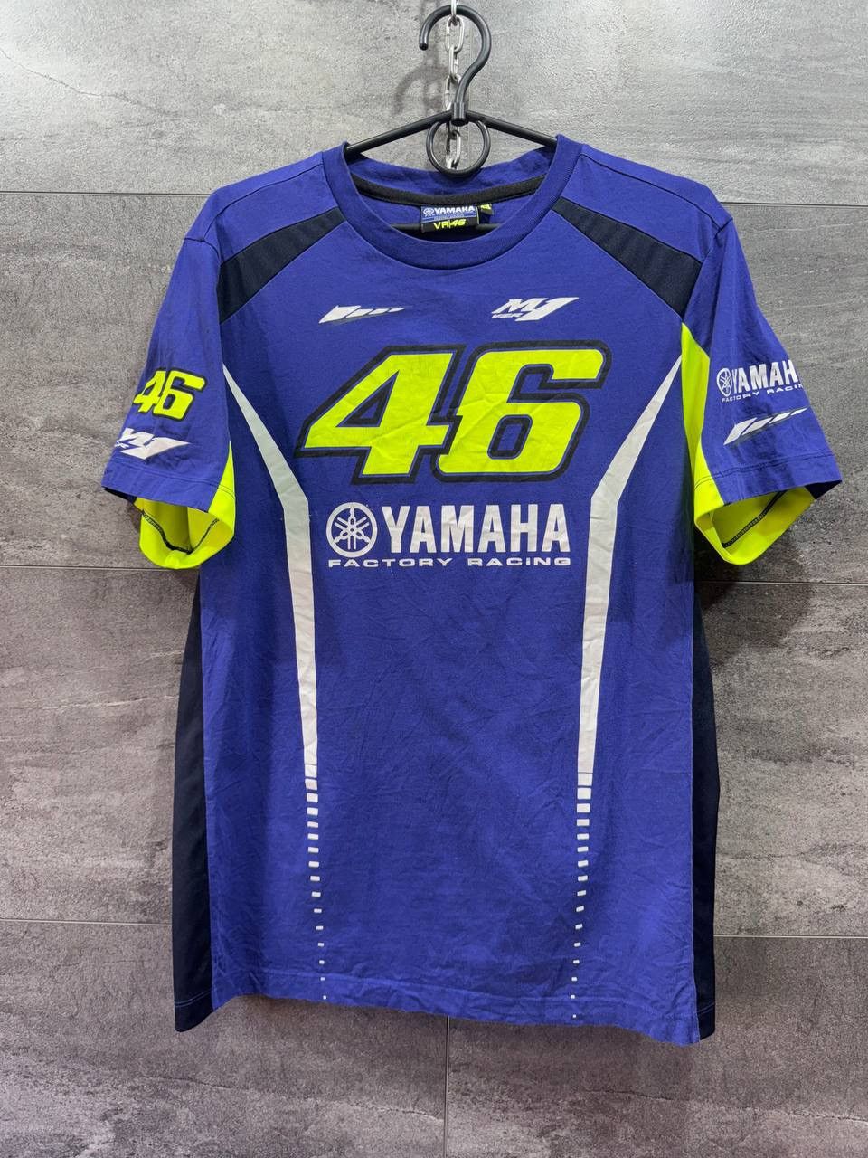 Yamaha YAMAHA #46 ROSSI FACTORY RACING VR 46 M1 VZR SHIRT JERSEY Size US S / EU 44-46 / 1 - 1 Thumbnail