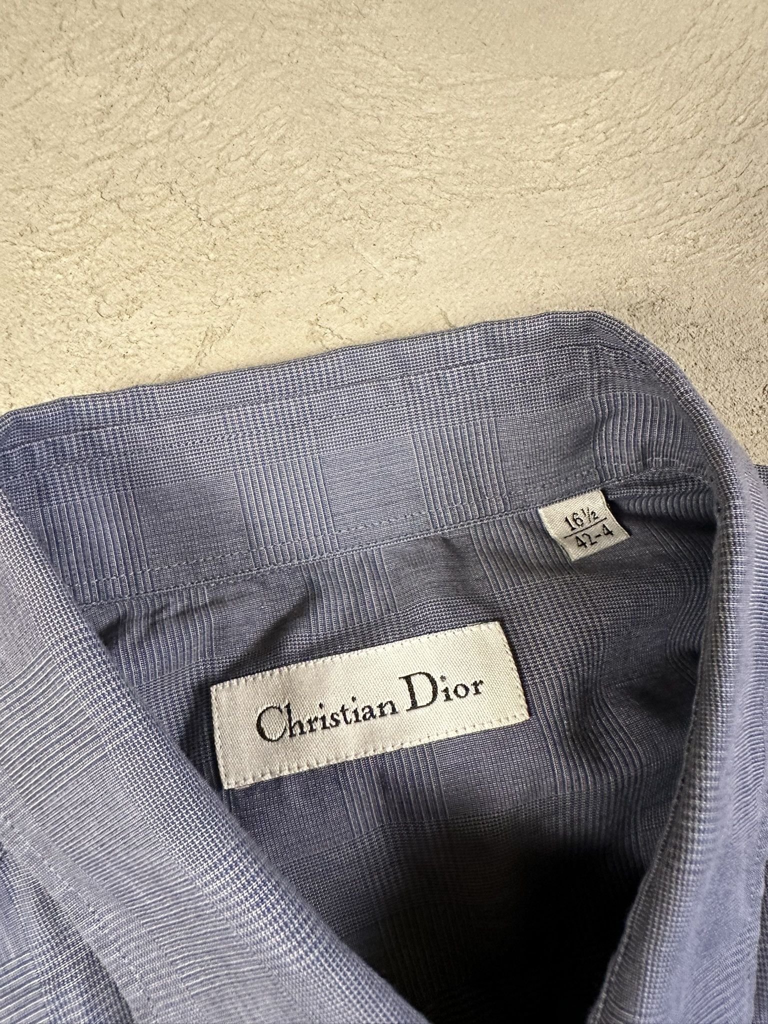 Dior Vintage Christian Dior Button Up Shirt Size US L / EU 52-54 / 3 - 13 Thumbnail