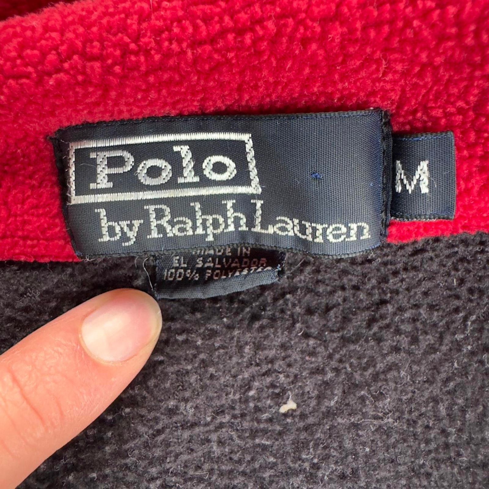 Polo Ralph Lauren Vintage late 90s polo ralph quarter zip Size US M / EU 48-50 / 2 - 3 Thumbnail