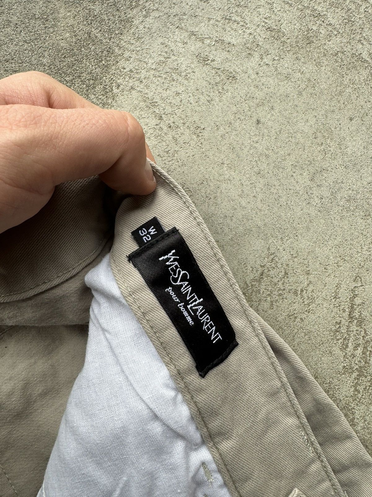 Vintage Vintage Yves Saint Laurent YSL Pant Luxury Hype Size US 32 / EU 48 - 11 Thumbnail
