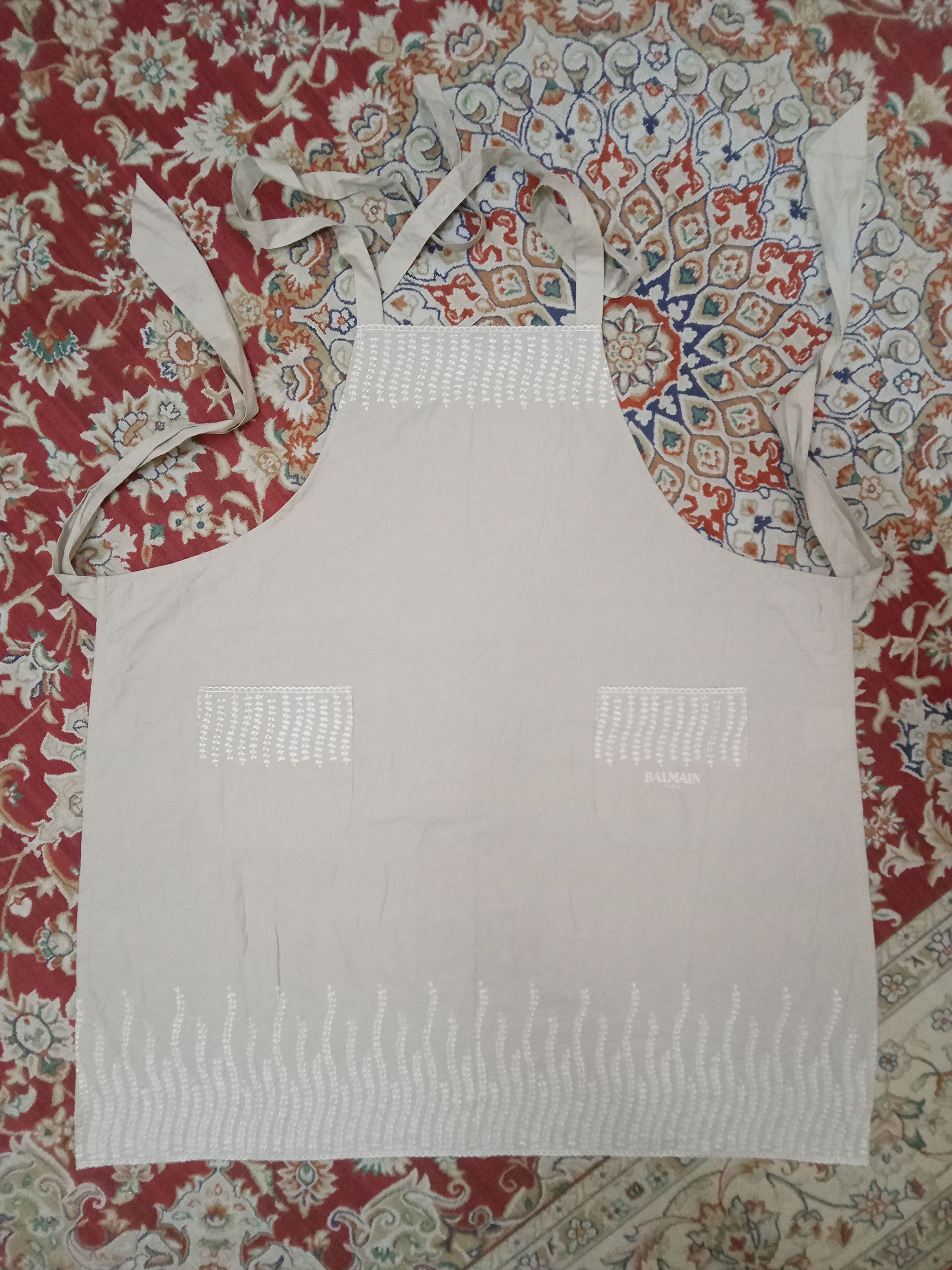 Balmain Vintage Balmain Paris Kitchen Apron Size ONE SIZE - 1 Thumbnail