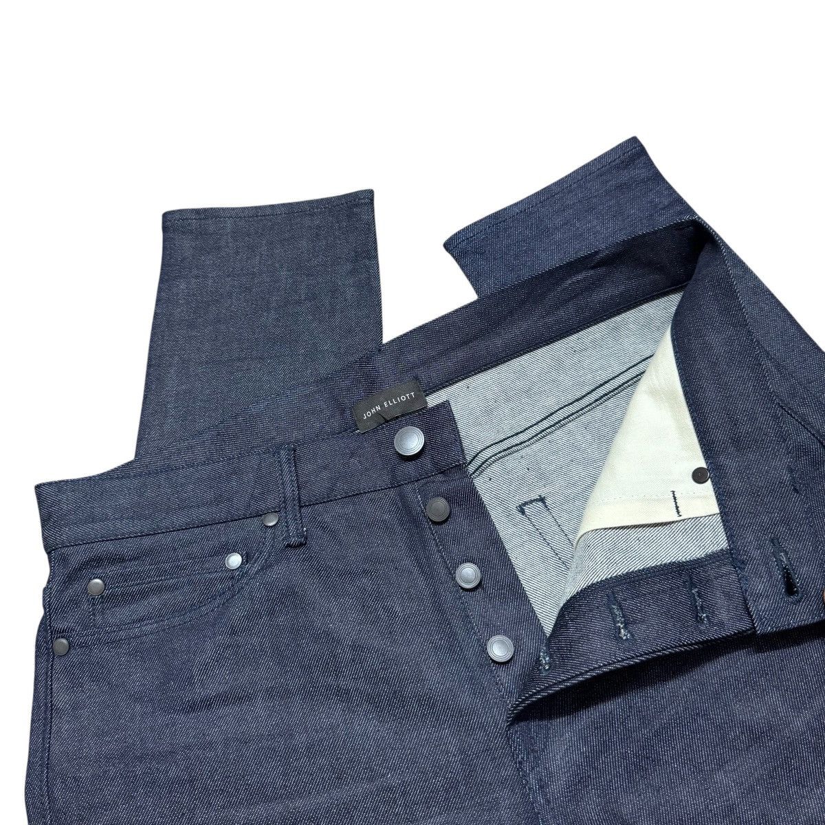 John Elliott John Elliot Raw Denim Jeans Size US 32 / EU 48 - 2 Thumbnail