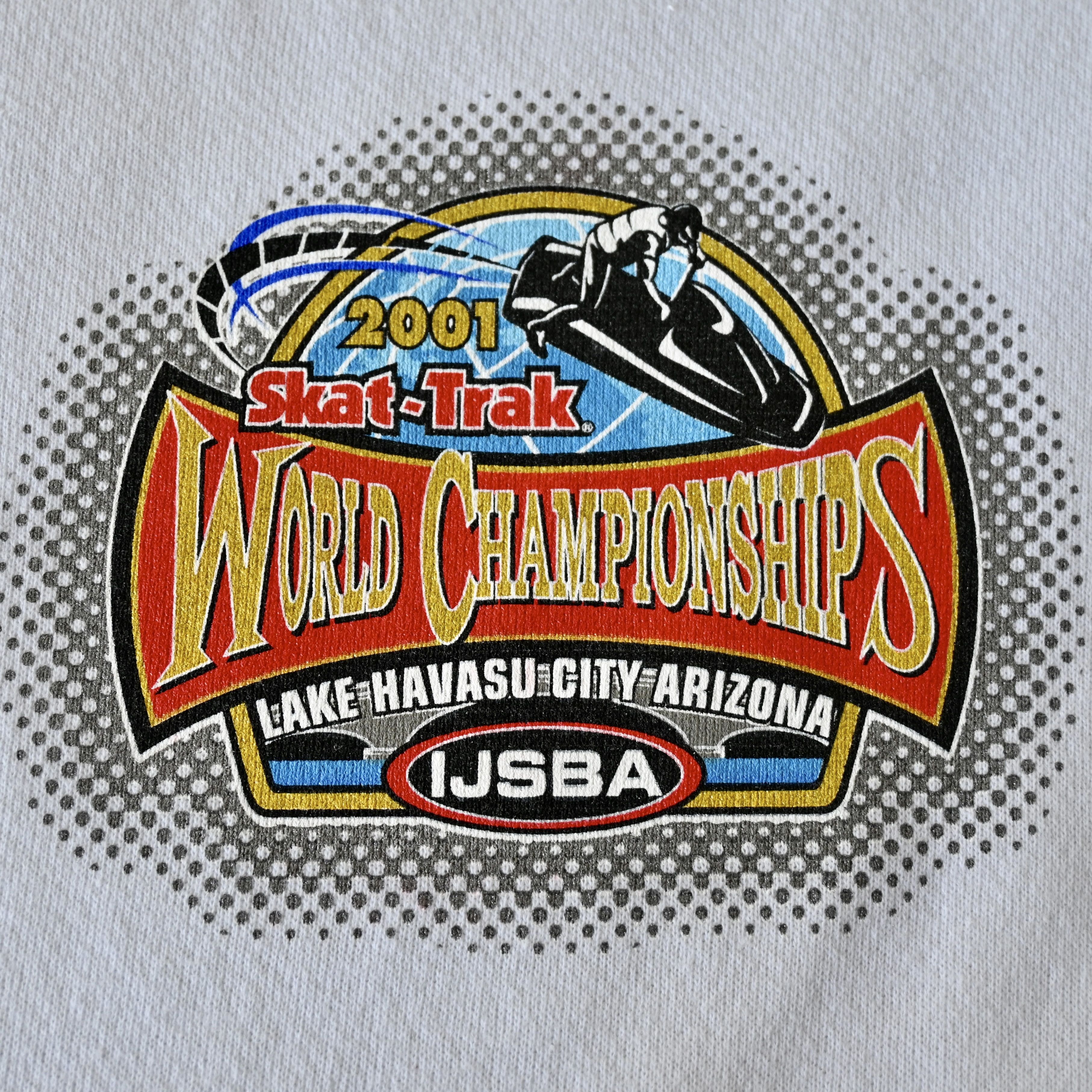 Vintage VTG 2001 Skat-Trak world championships sweatshirt Size US XL / EU 56 / 4 - 15 Thumbnail