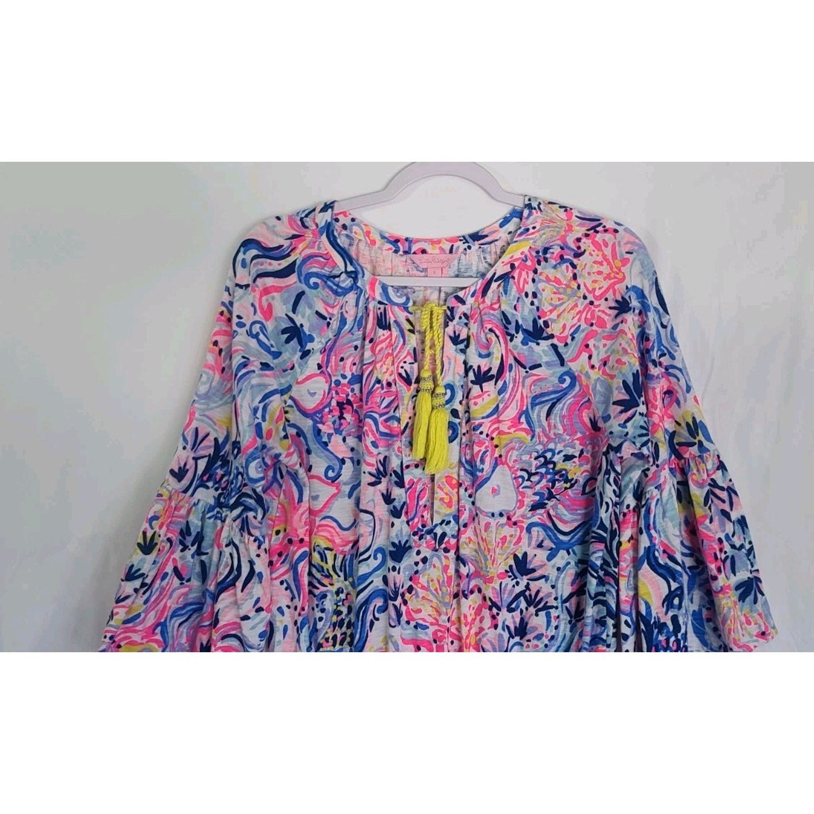 Lilly Pulitzer Lilly Pulitzer Women's Del Lago Multicolored Romper Small Size 26" / US 2 / IT 38 - 2 Thumbnail