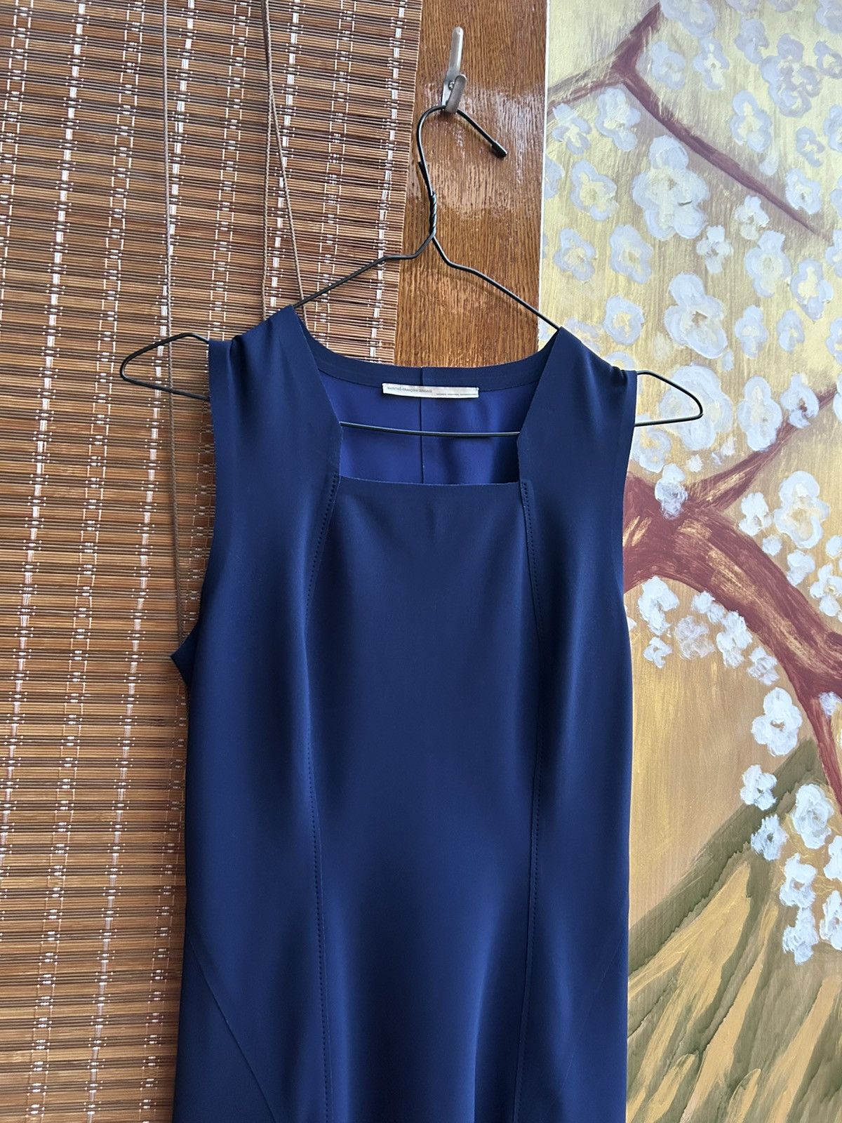 Marithe + Francois Girbaud × Vintage Marithe Francois Girbaud Navy Sleeveless Dress Size S / US 4 / IT 40 - 3 Thumbnail