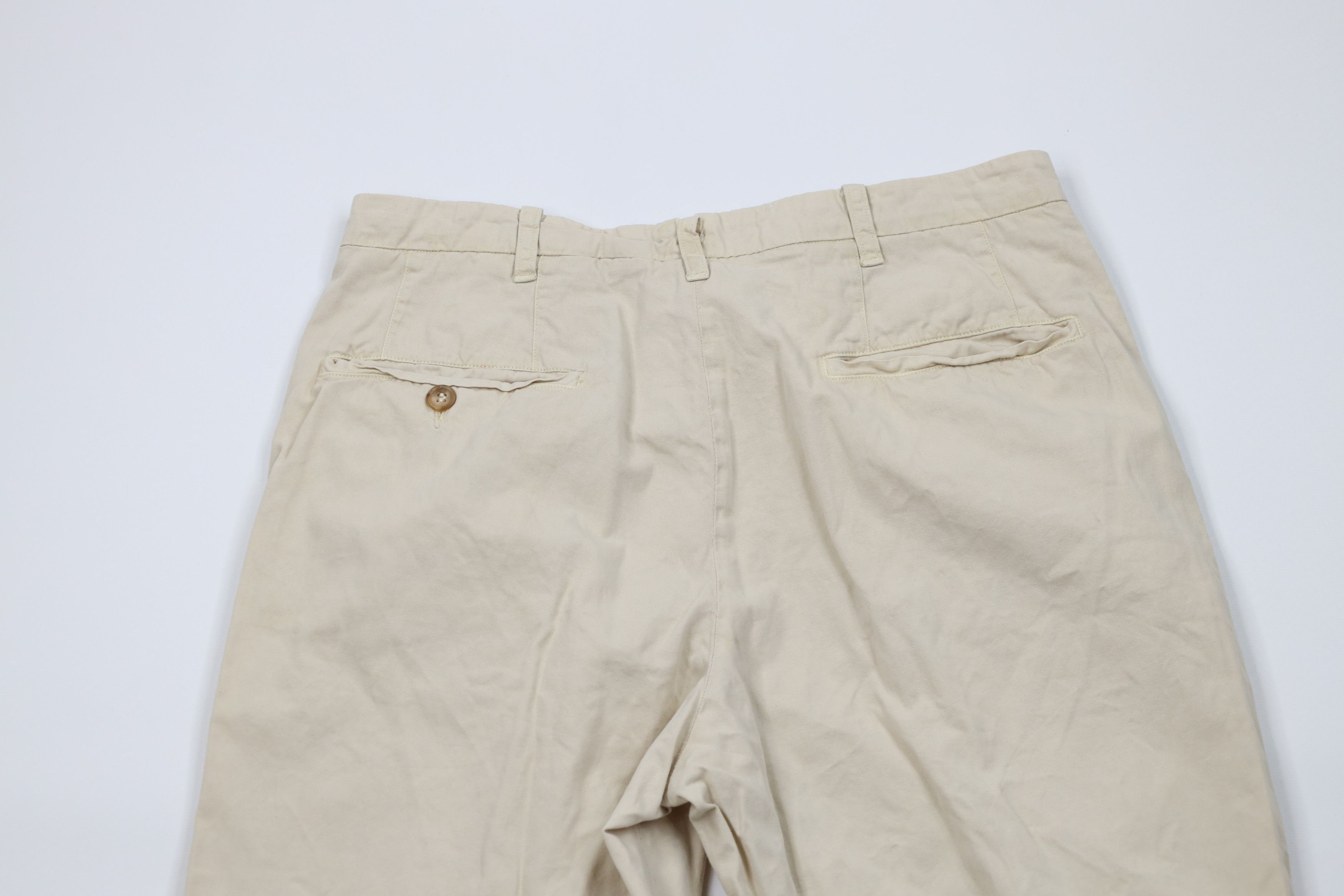 Vintage Vintage 90s CP Company Massimo Button Wide Leg Chino Pants Size US 30 / EU 46 - 9 Thumbnail