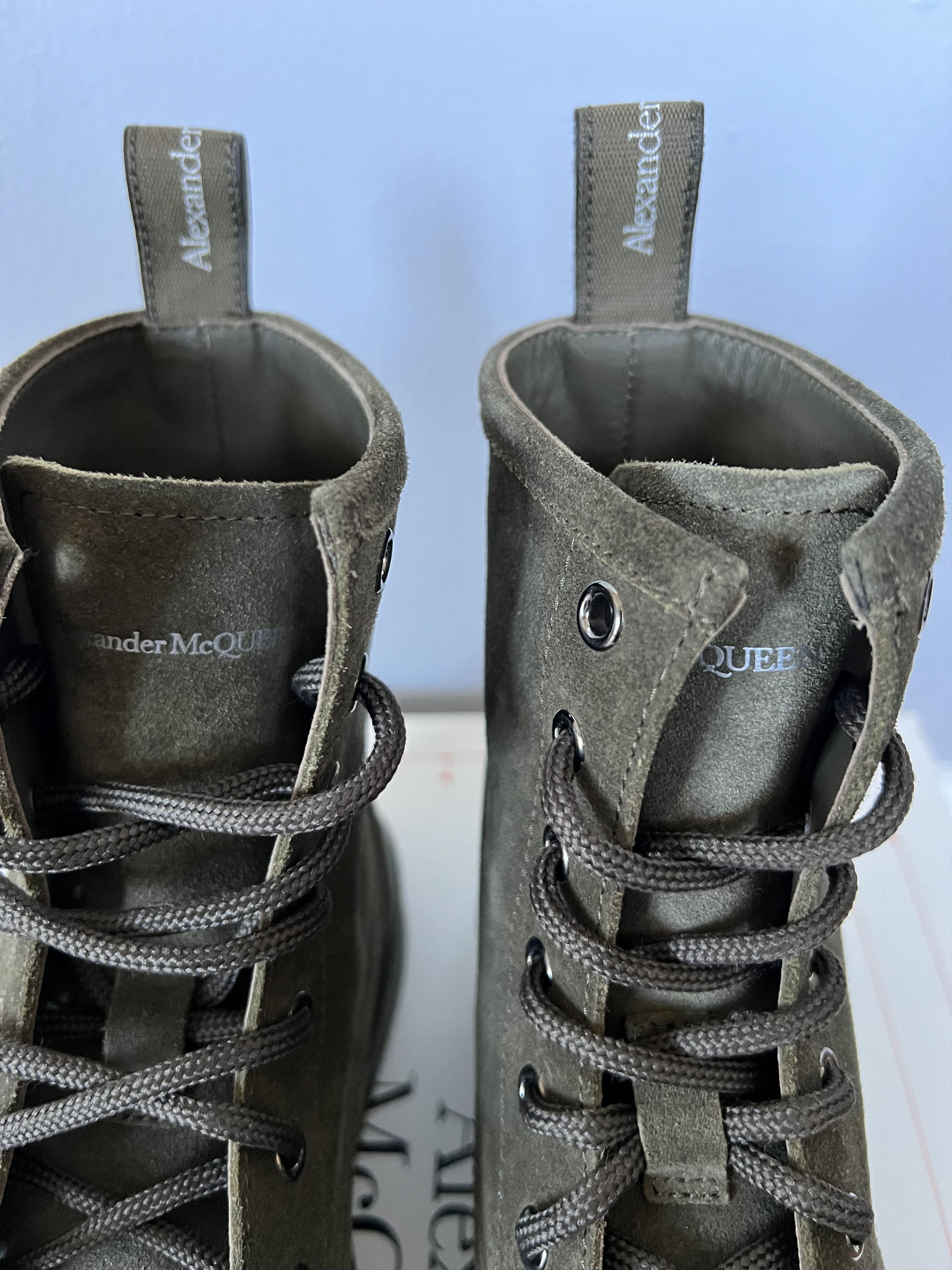 Alexander McQueen Vintage Women's Alexander McQueen Hybrid Lace up boots Size US 6.5 / IT 36.5 - 5 Thumbnail